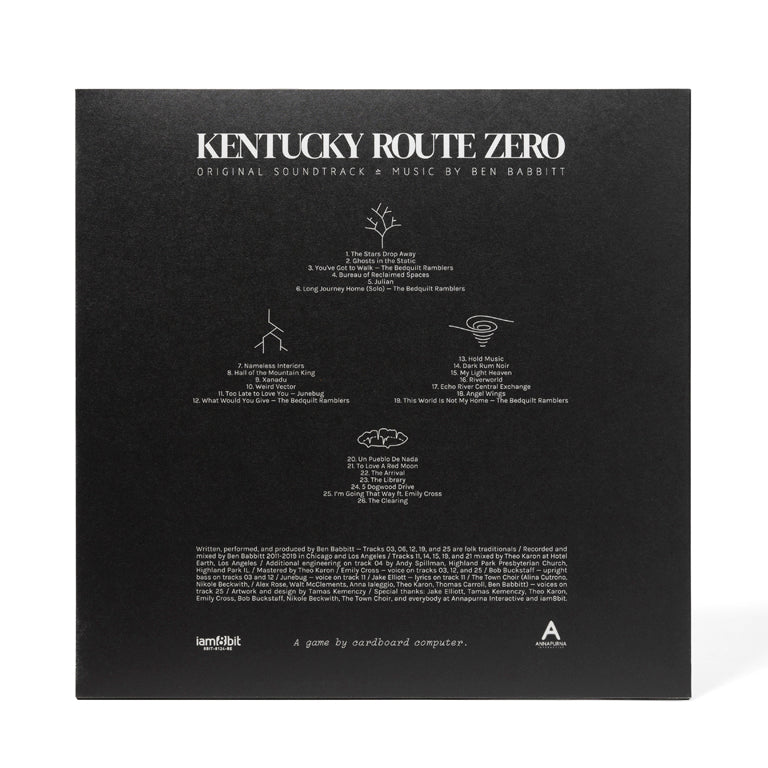 Kentucky Route Zero Vinyle 2LP - Vinyles - iam8bit - Shop Just for Games