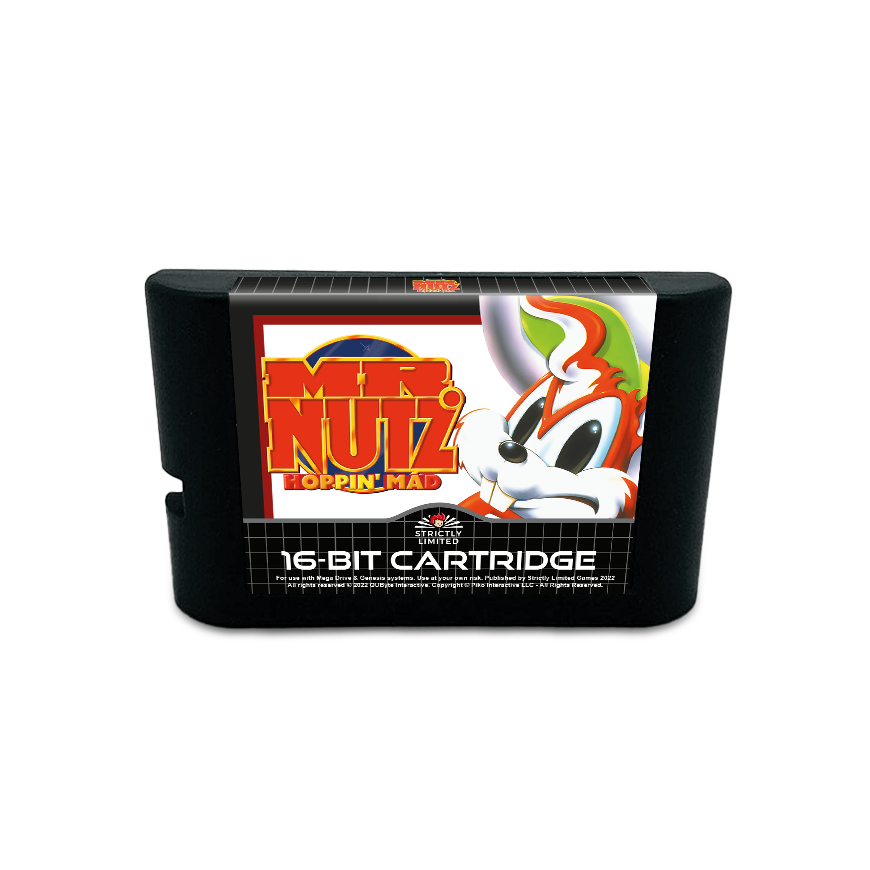 Mr. Nutz Hoppin' Mad Sega Mega Drive PAL EU - Strictly Limited