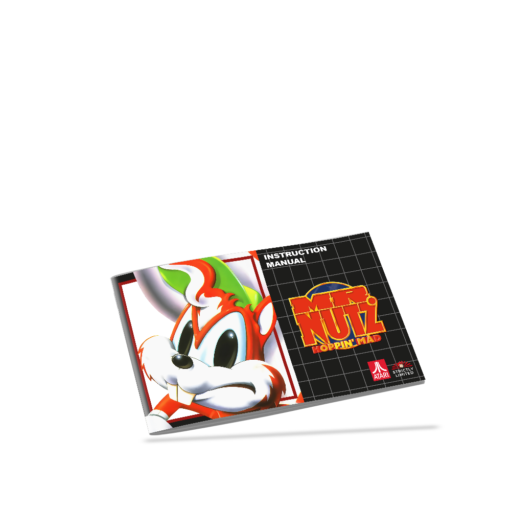 Mr. Nutz Hoppin' Mad Sega Mega Drive PAL EU - Strictly Limited