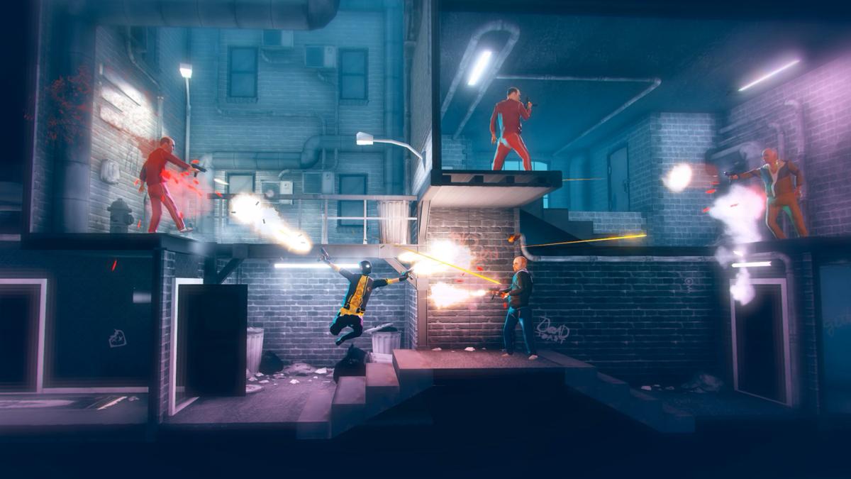 My Friend Pedro Nintendo SWITCH - Jeux Vidéo Physique - Devolver Digital - Shop Just for Games