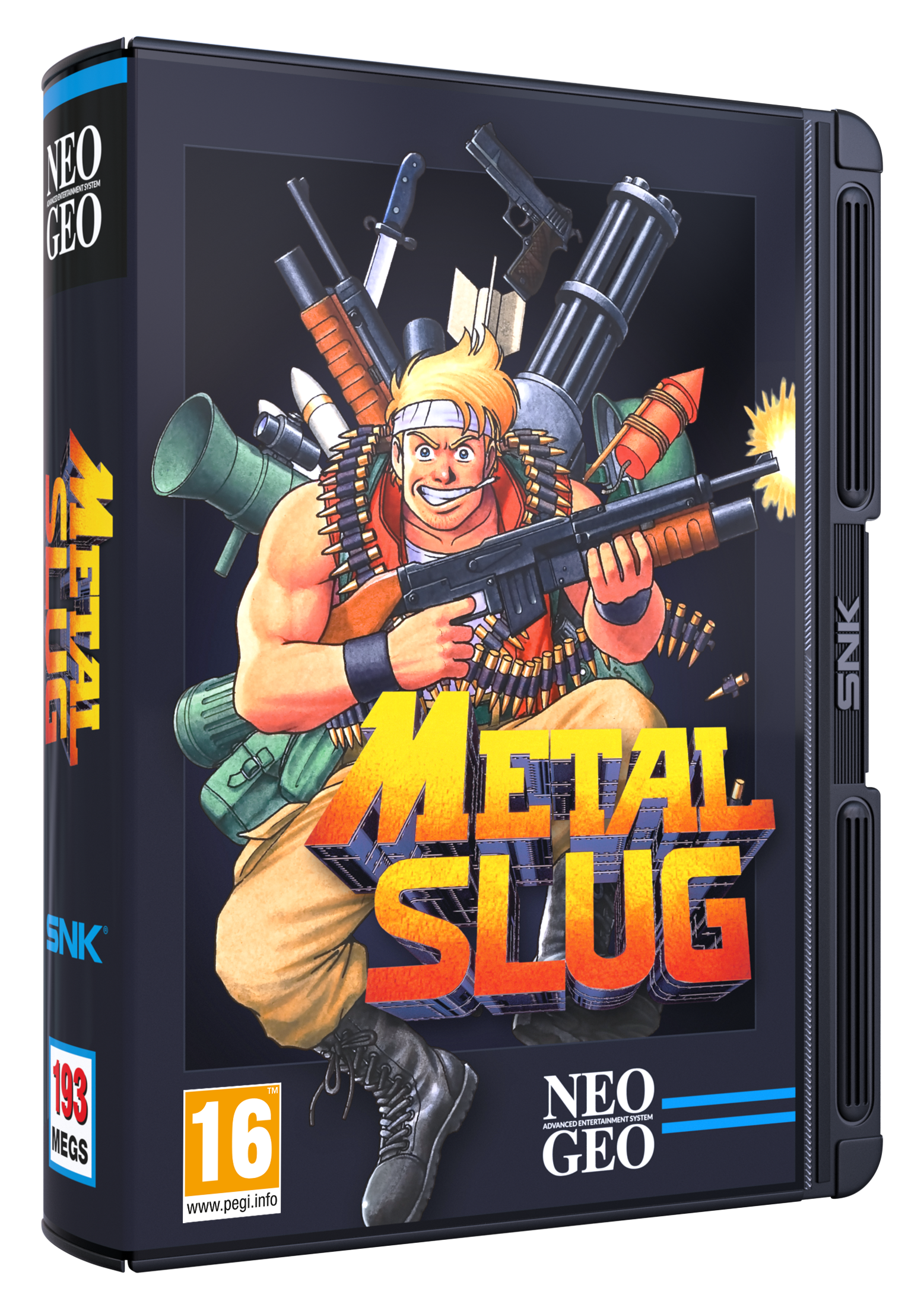 NEO GEO AES+ Cartouche de Jeu Metal Slug
