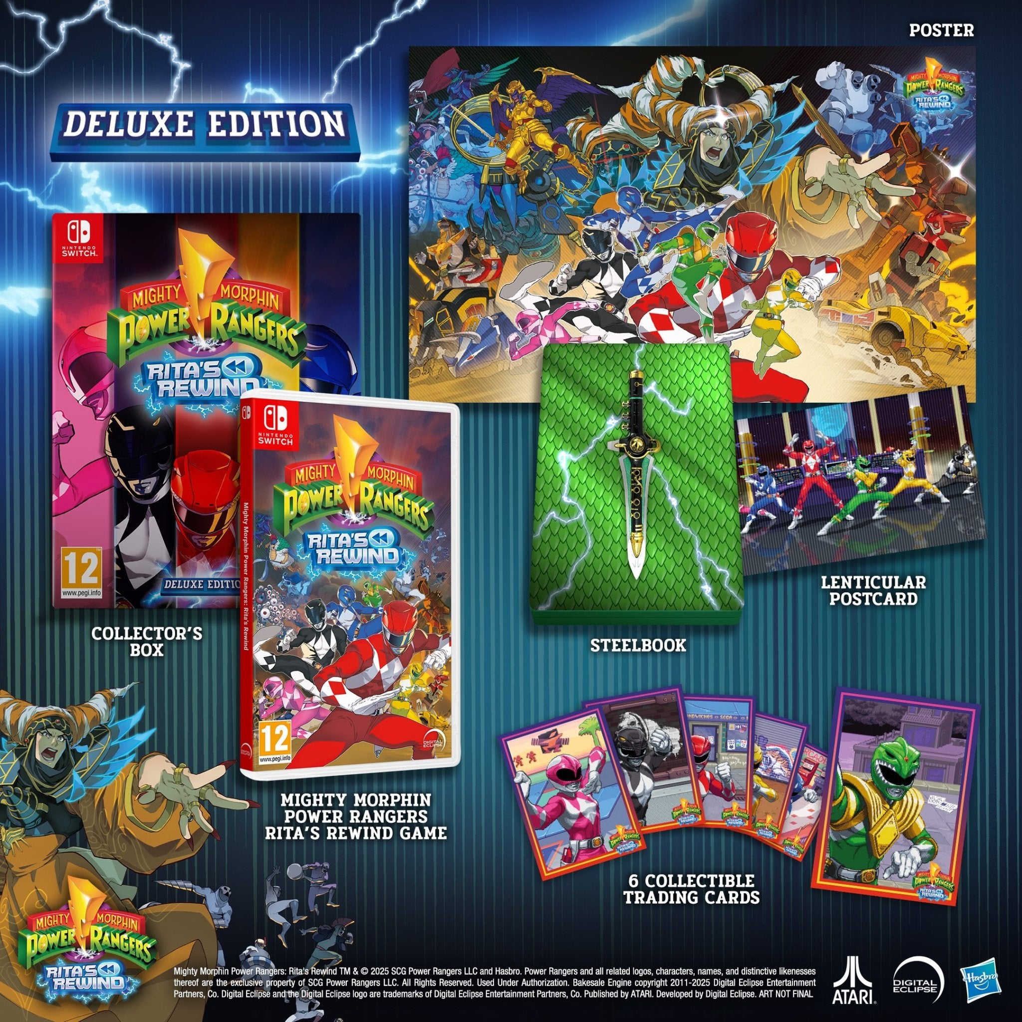 Mighty Morphin Power Rangers Rita's Rewind Deluxe Edition Nintendo Switch - Jeux Vidéo Physique - UIE - Shop Just for Games