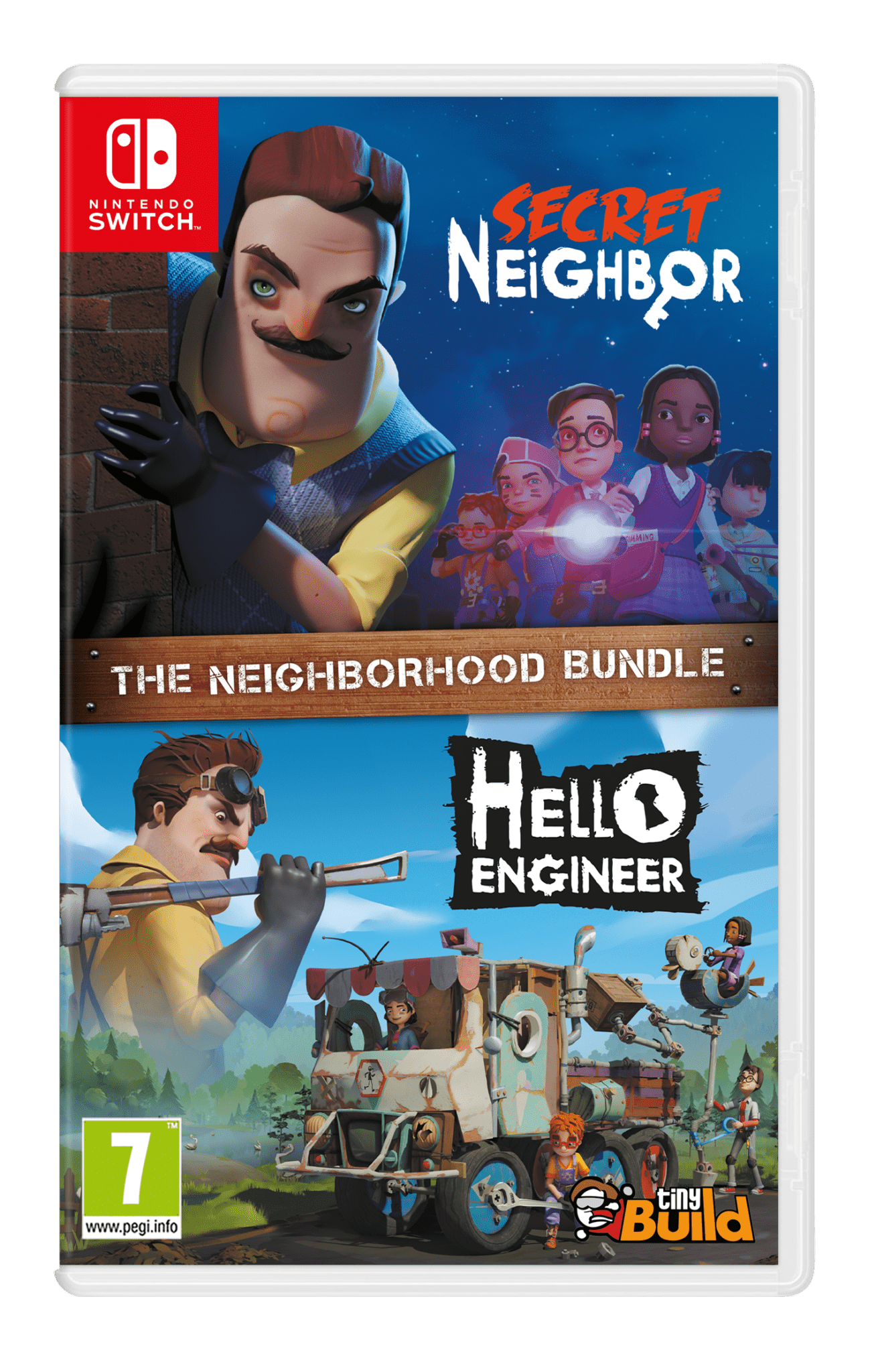 Secret Neighbor + Hello Engineer - The Neighborhood Bundle Nintendo Switch - Jeux Vidéo Physique - Atari - Shop Just for Games