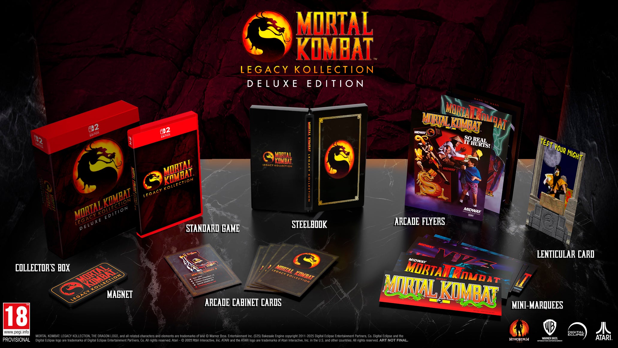 Mortal Kombat Legacy Kollection Deluxe Edition Nintendo Switch 2