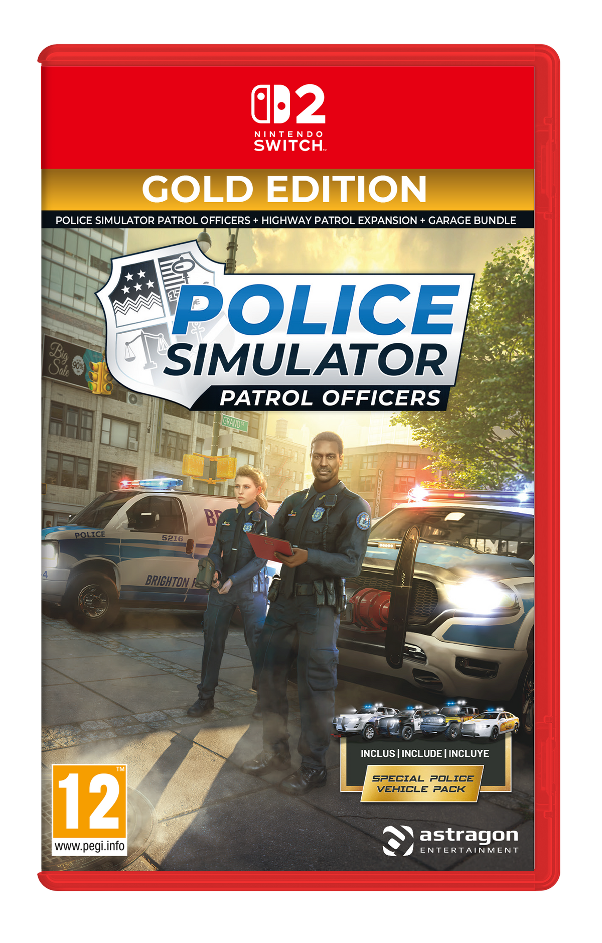 Police Simulator Patrol Officers Gold Edition Nintendo Switch 2