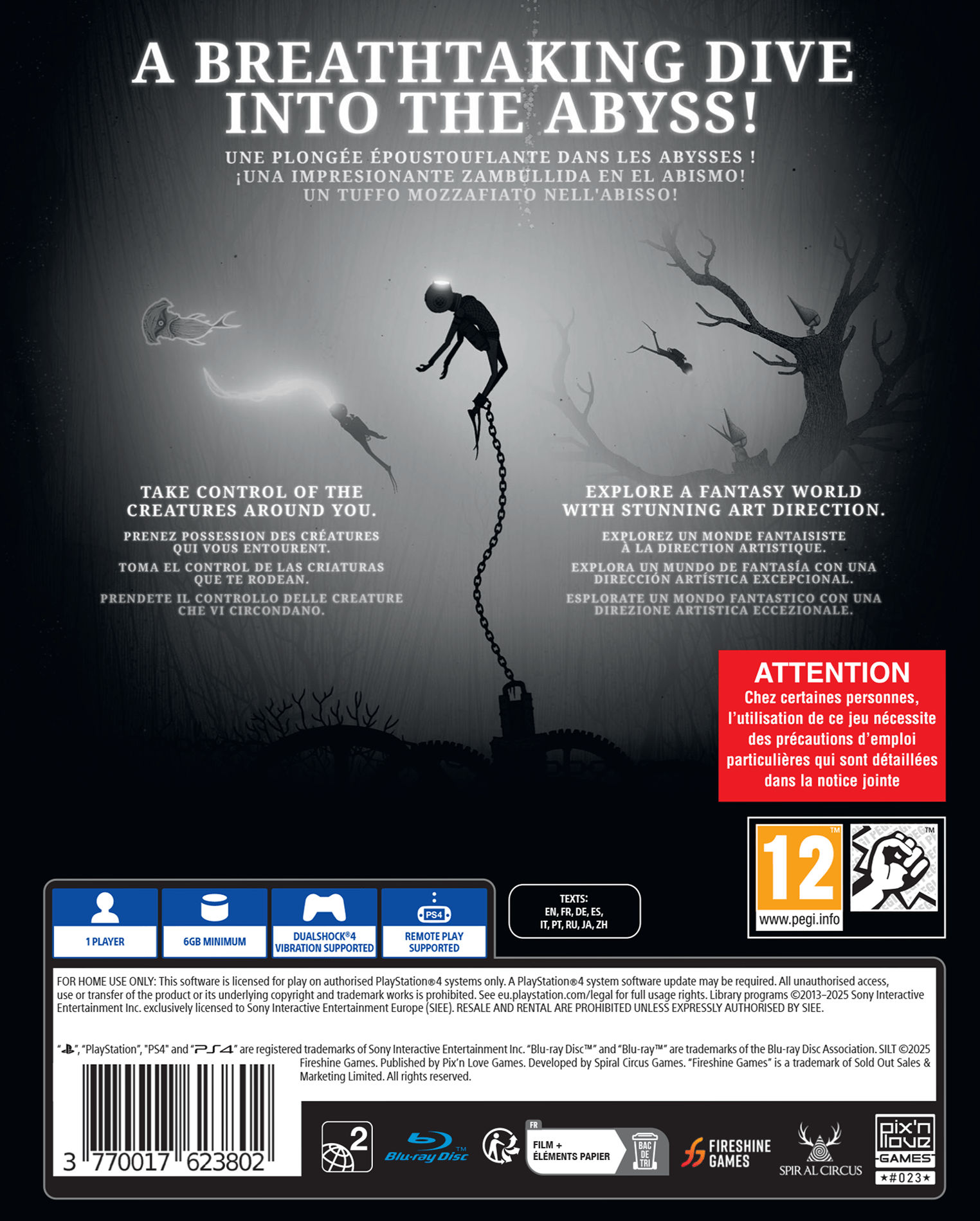 Silt PS4 - Jeux Vidéo Physique - PIX'N LOVE GAMES - Shop Just for Games