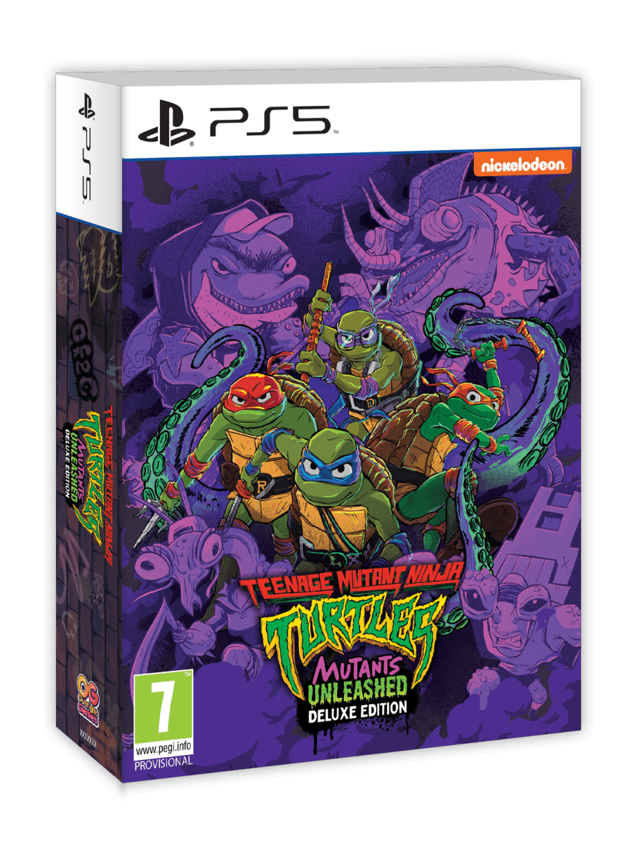 Teenage Mutant Ninja Turtles Mutants Unleashed Deluxe Edition PS5 - Jeux Vidéo Physique - Outright Games - Shop Just for Games