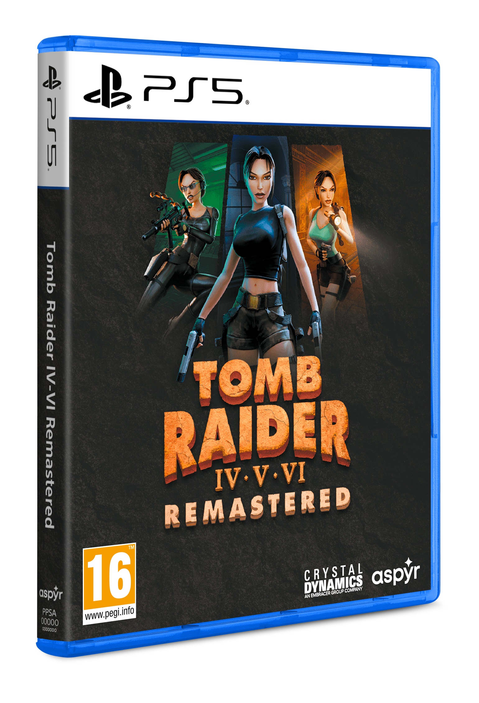 Tomb Raider IV-V-VI Remastered Starring Lara Croft PS5