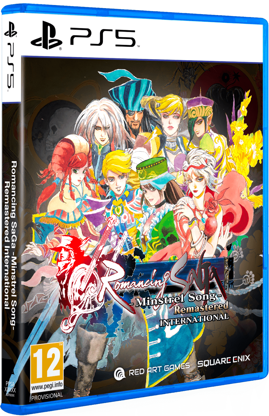 Romancing SaGa Minstrel Song Remastered International PS5 - Jeux Vidéo Physique - Red Art Games - Shop Just for Games