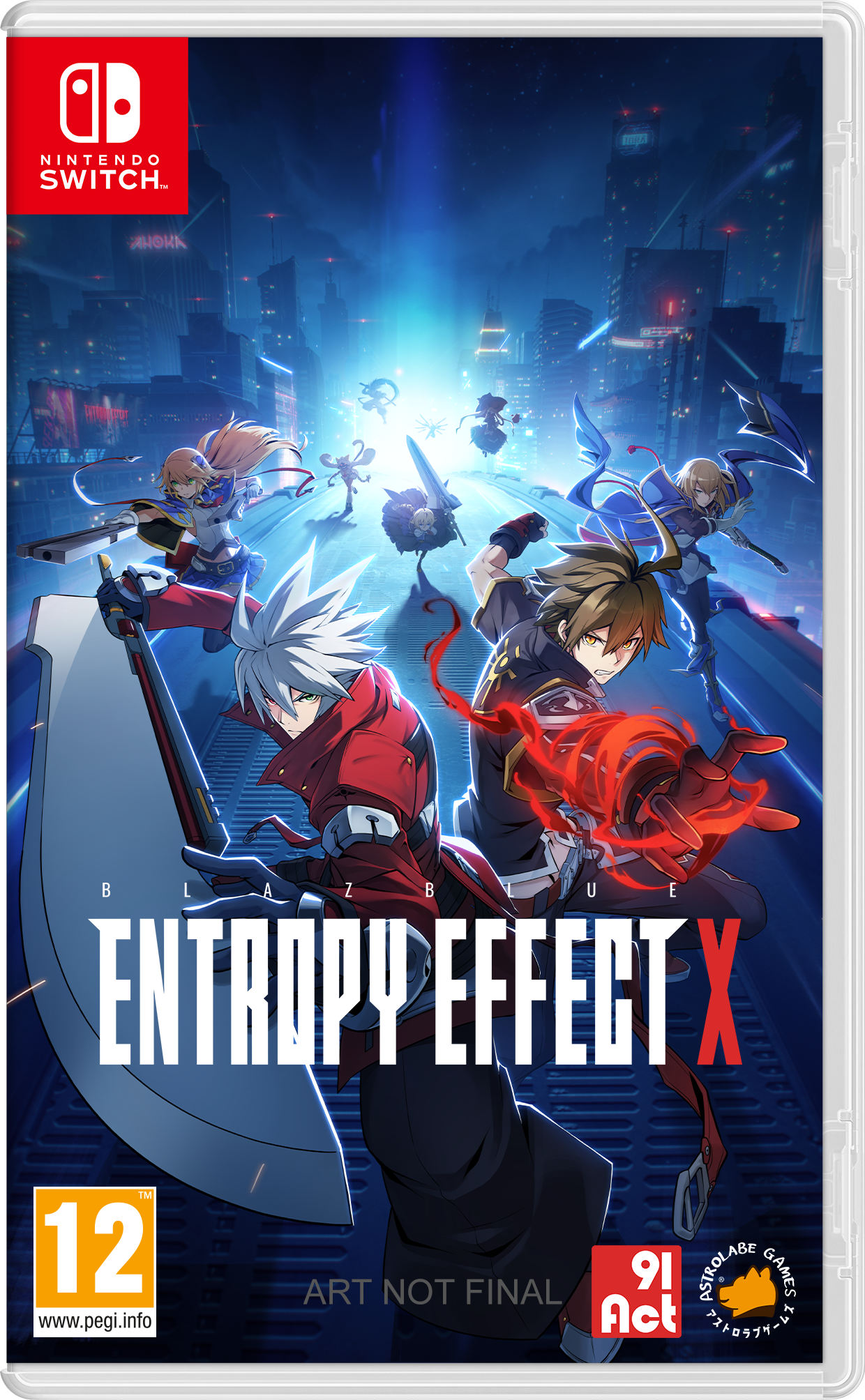 Blazblue Entropy Effect X Nintendo Switch