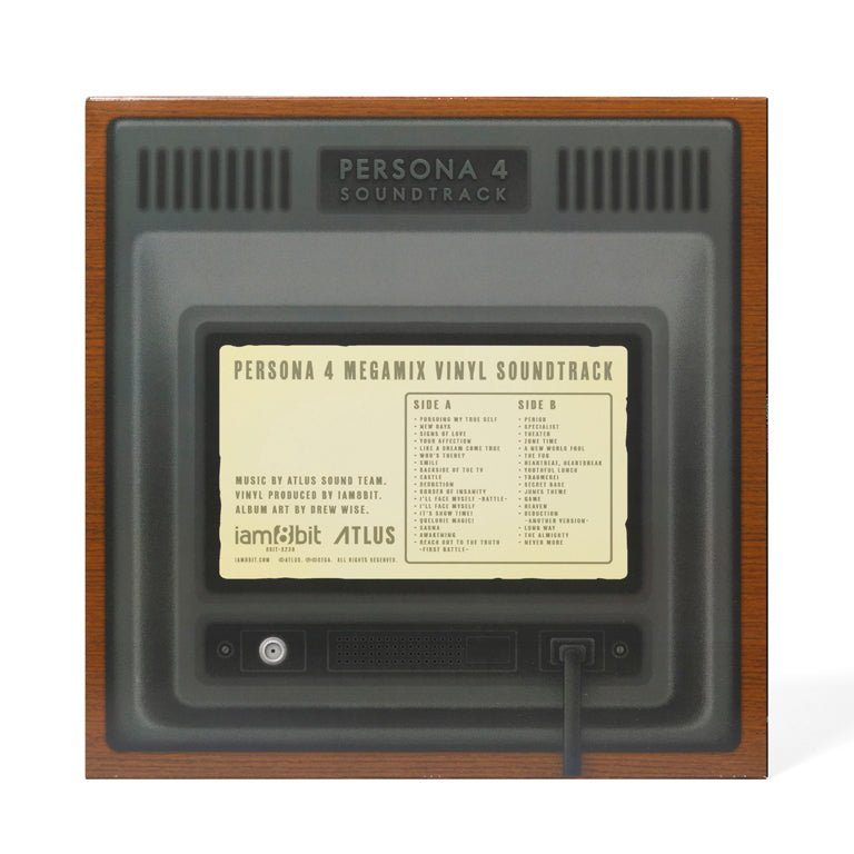 Persona 4 Megamix - 1LP - Vinyles - iam8bit - Shop Just for Games