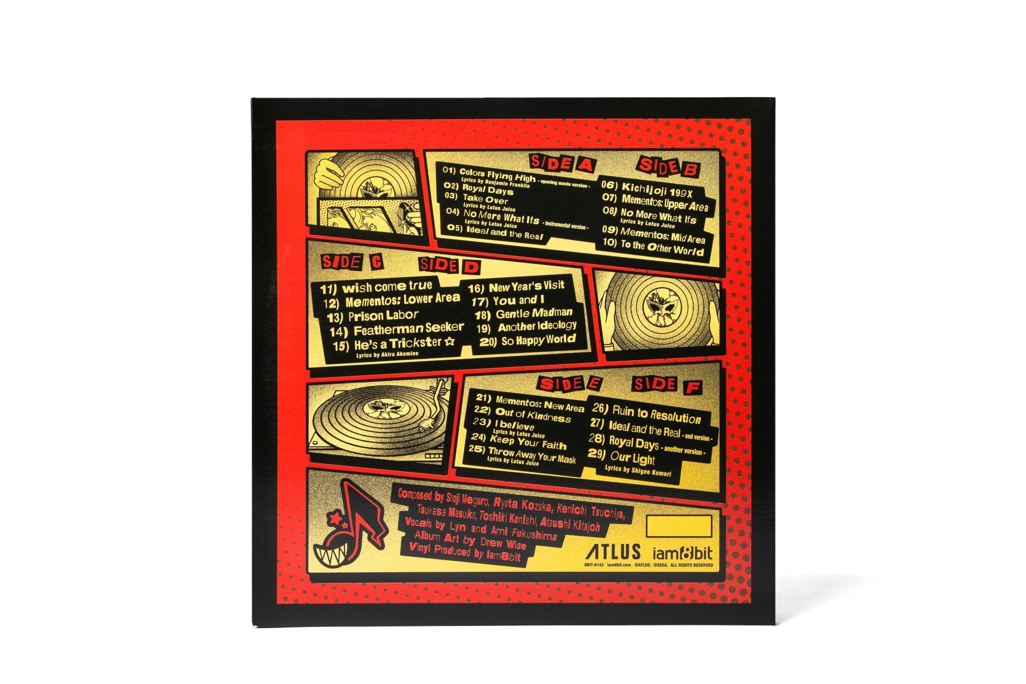 Persona 5 Royal Vinyle 3LP - Vinyles - iam8bit - Shop Just for Games