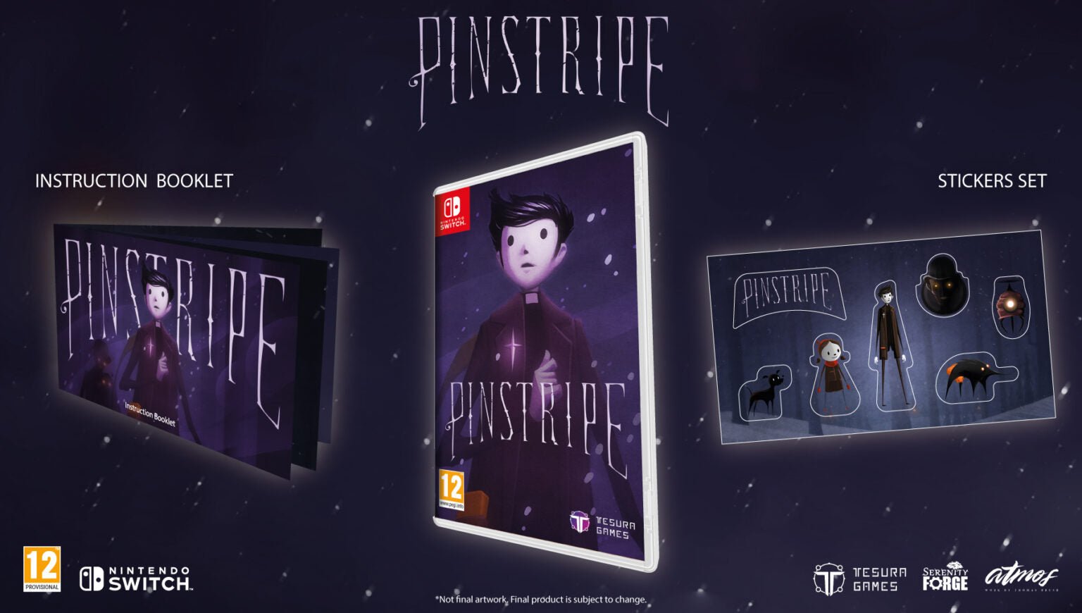 Pinstripe Nintendo SWITCH - Jeux Vidéo Physique - TESURA - Shop Just for Games