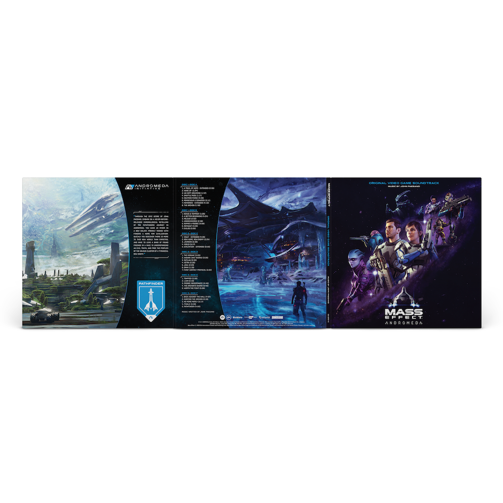 Mass Effect Andromeda Vinyle 3LP