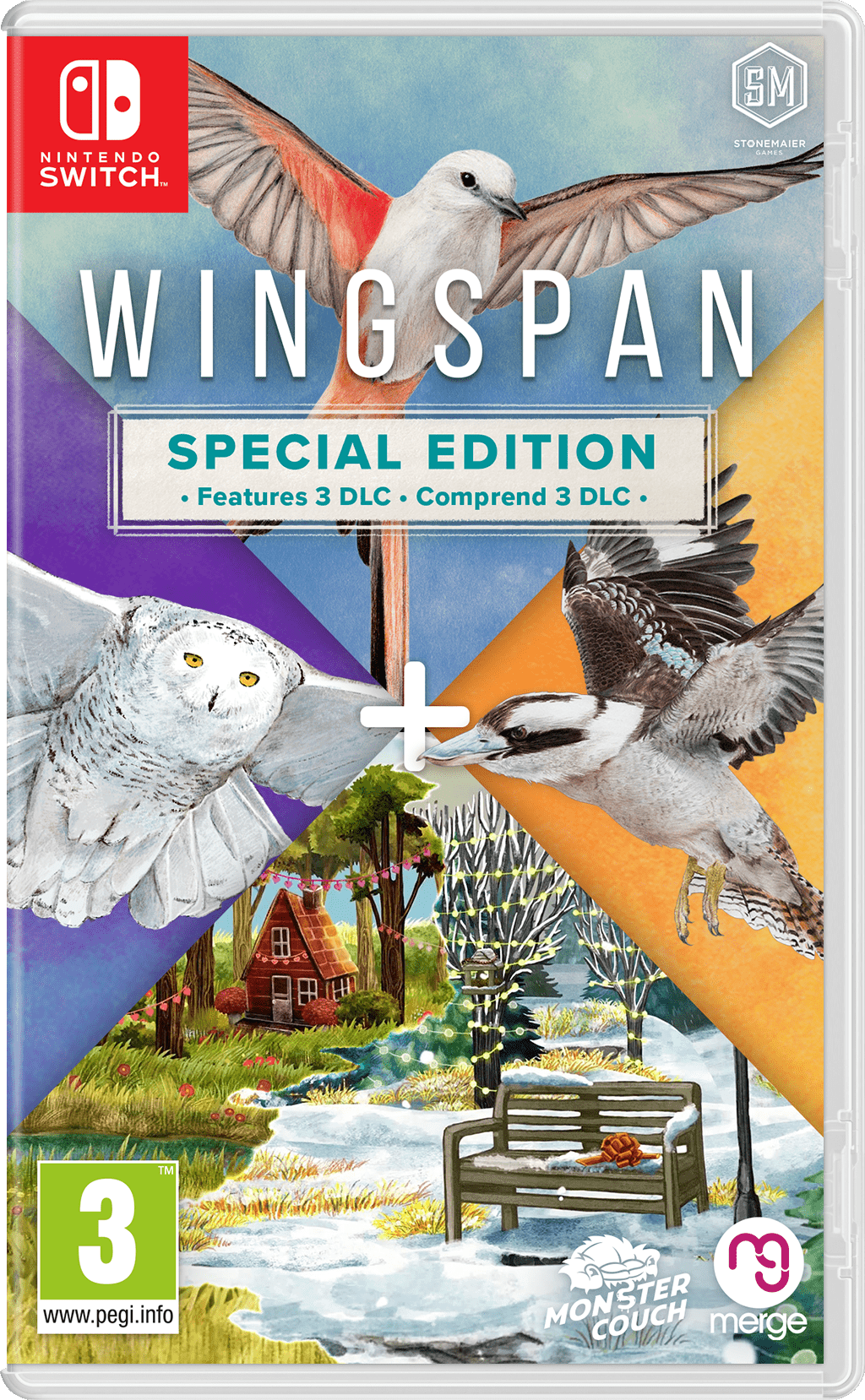 Wingspan Special Edition SWITCH - Jeux Vidéo Physique - MERGE - Shop Just for Games