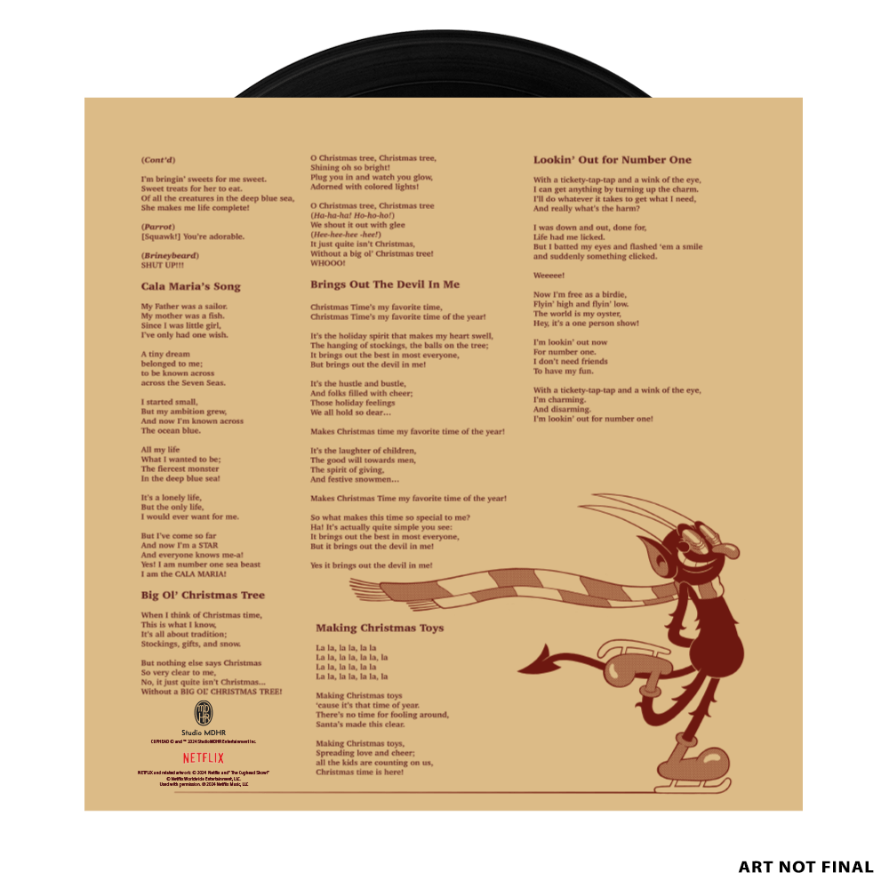 The Cuphead Show! Vinyle 2LP - Vinyles - iam8bit - Shop Just for Games