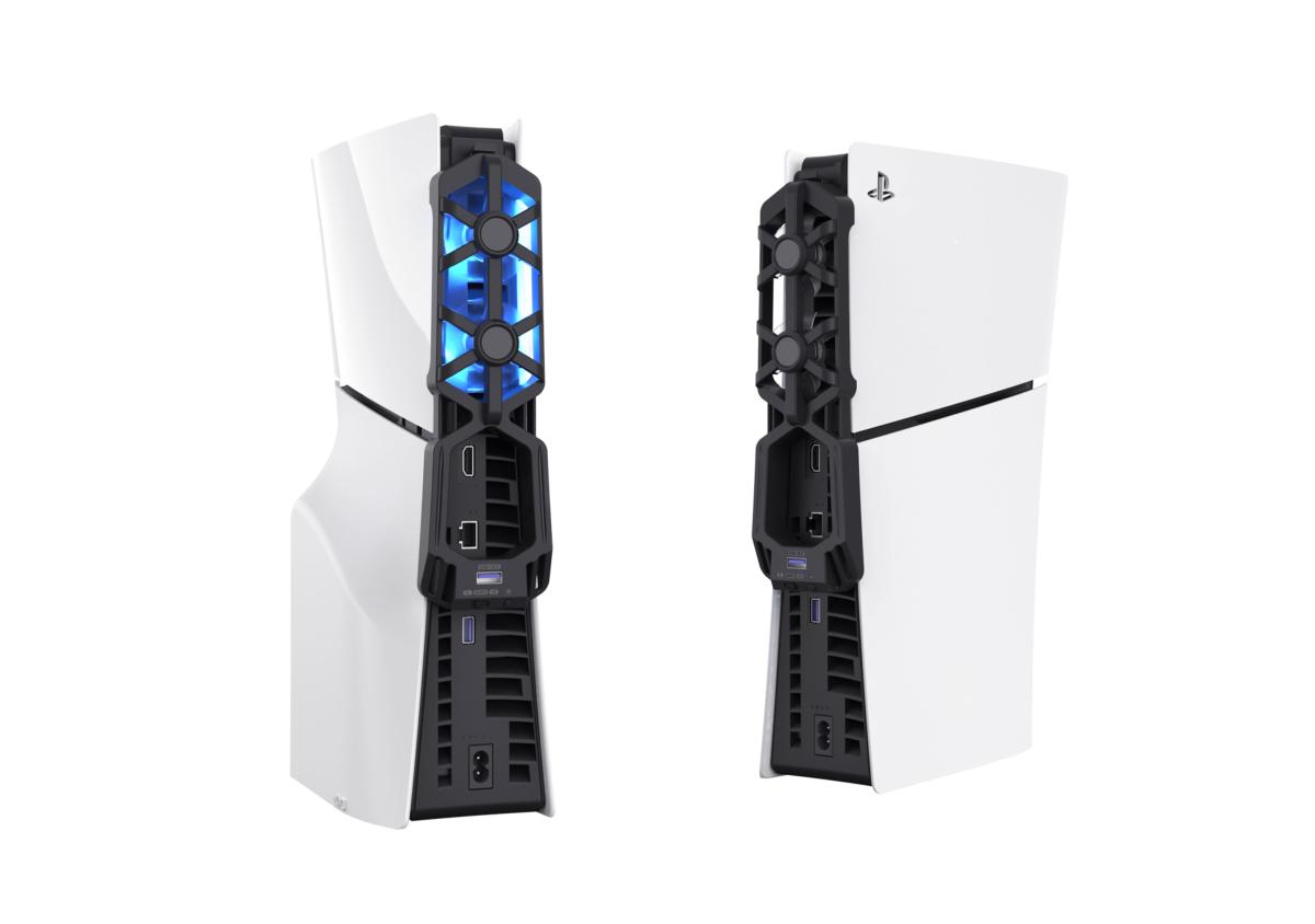 PlayStation 5 SLIM RGB COOLING FAN - Accessoires - MAXX TECH - Shop Just for Games