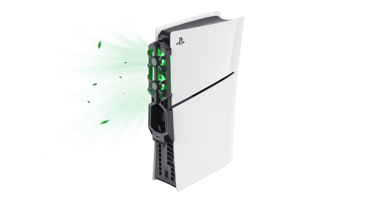 PlayStation 5 SLIM RGB COOLING FAN - Accessoires - MAXX TECH - Shop Just for Games