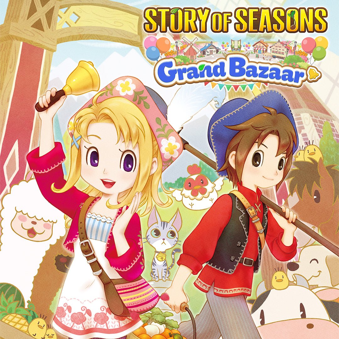 Story Of Seasons: Grand Bazaar SWITCH - Jeux Vidéo Physique - MARVELOUS - Shop Just for Games