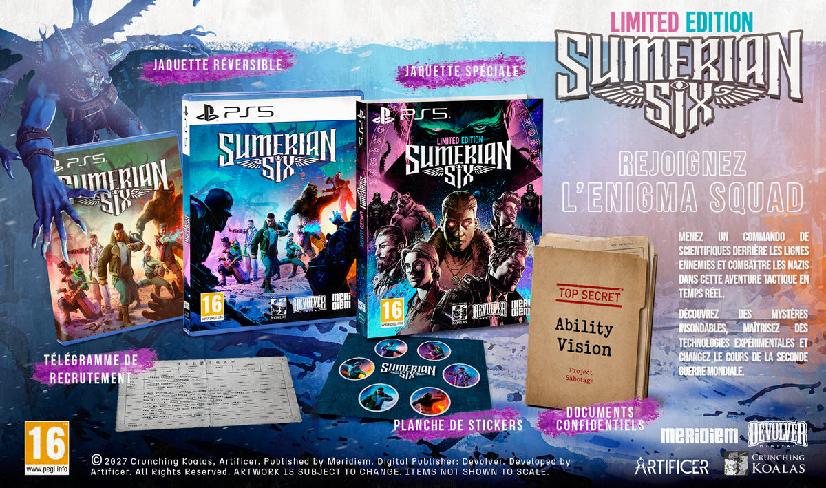 SUMERIAN SIX LIMITED EDITION Playstation 5