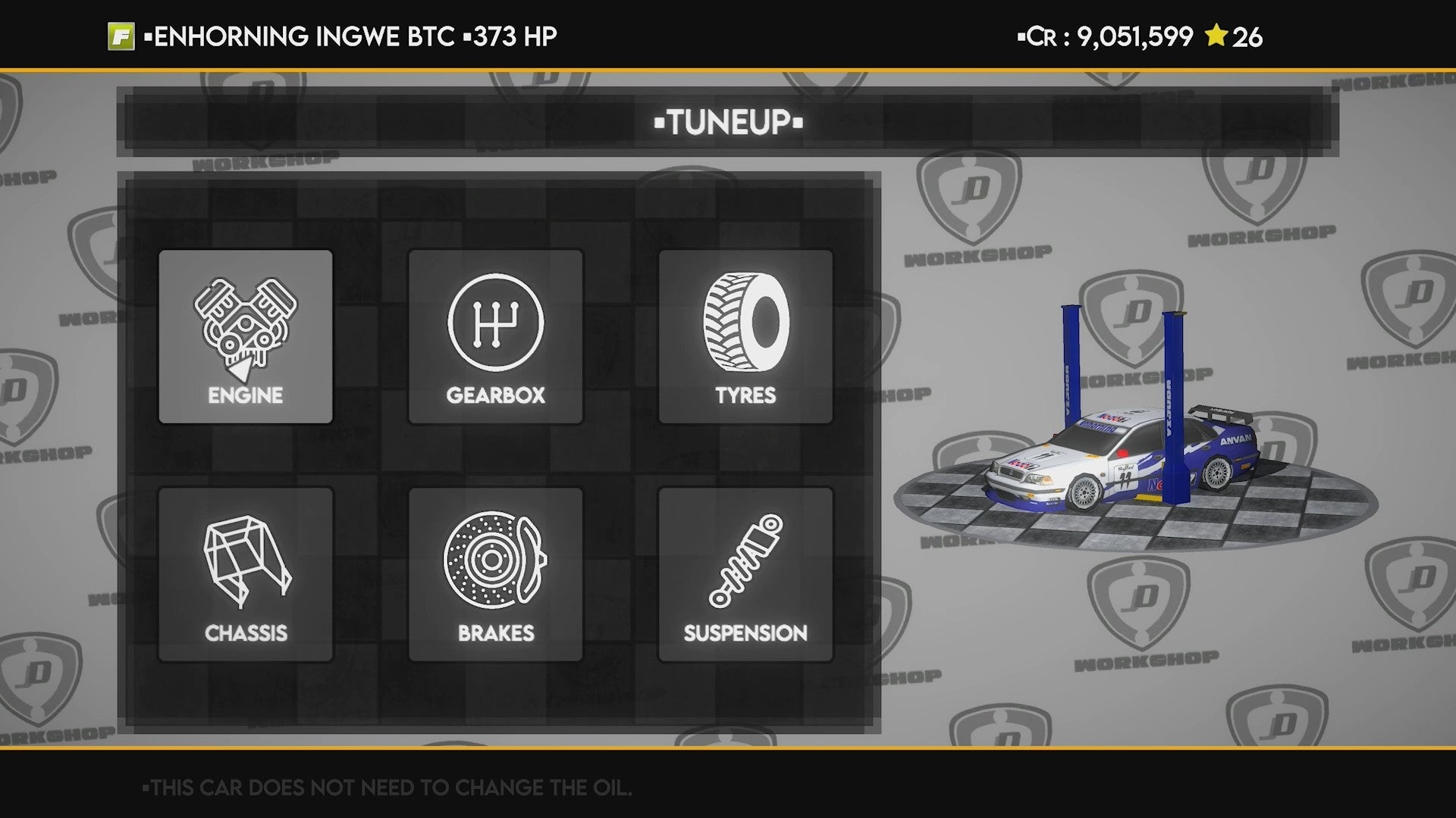 Super Woden Rally Edge PS5