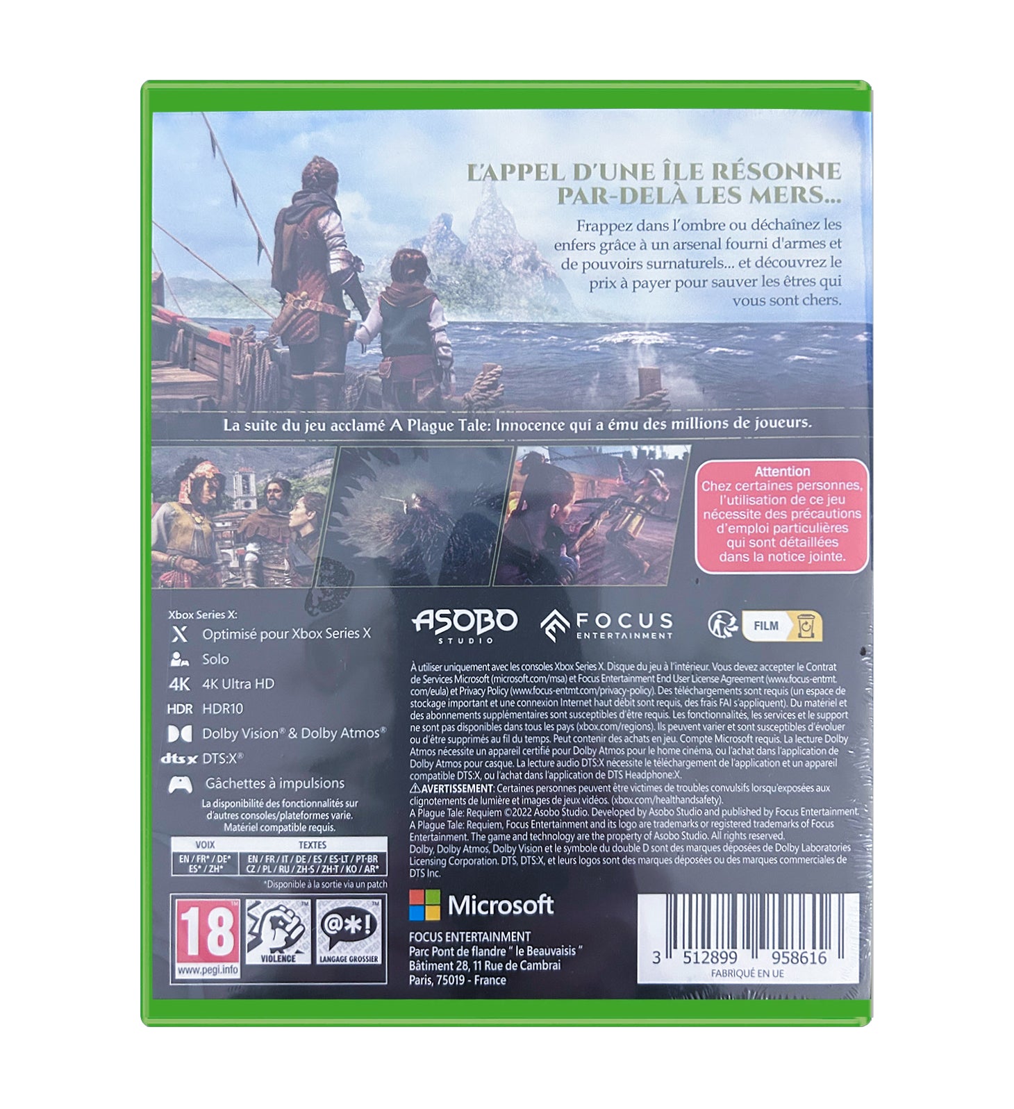 A Plague Tale: Requiem Xbox Series