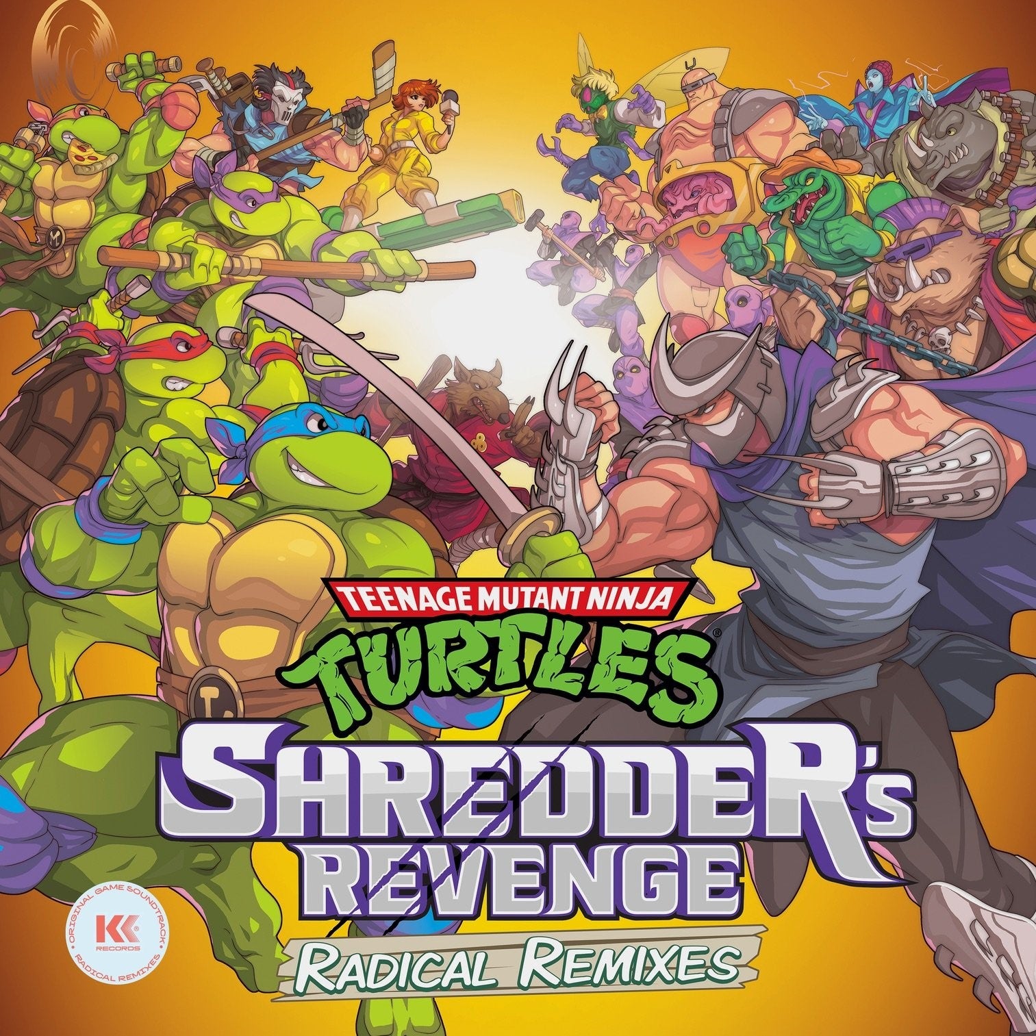 Shredder's Revenge Radical Remixes - Original Game Soundtrack Vinyle 1LP - Vinyles - BIGWAX - Shop Just for Games