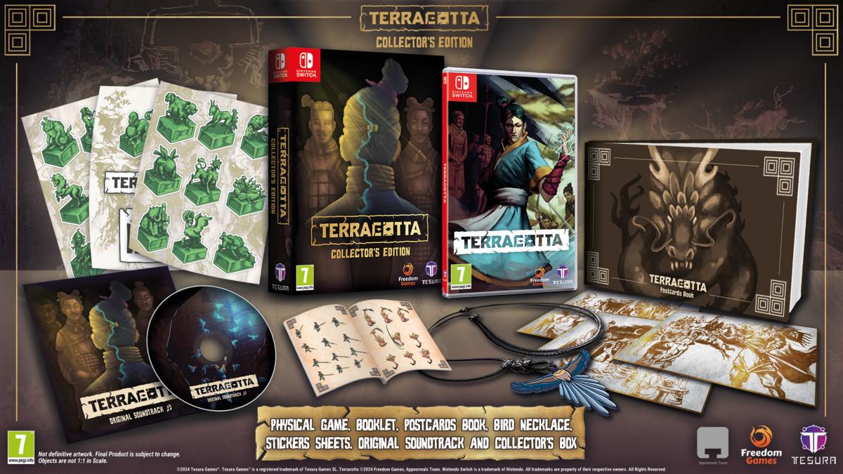 Terracotta Collector's Edition Nintendo SWITCH - Jeux Vidéo Physique - TESURA - Shop Just for Games