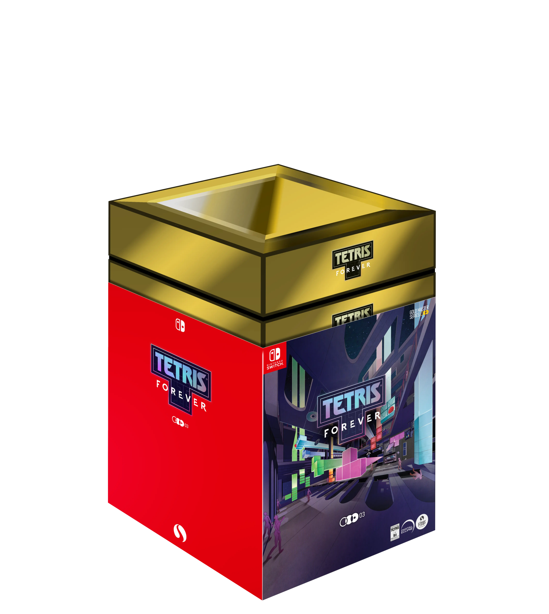 Tetris Forever Limited Edition SWITCH - Jeux Vidéo Physique - Clear River Games - Shop Just for Games