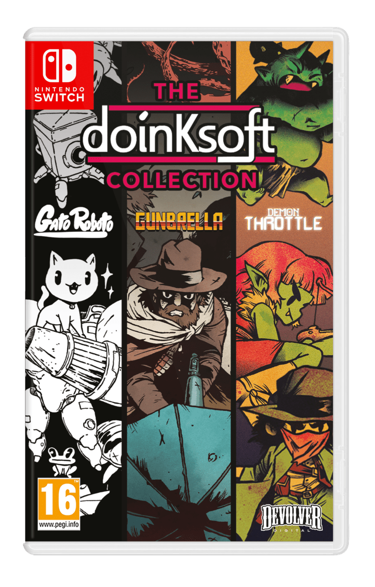 The Doinksoft Collection SWITCH - Jeux Vidéo Physique - Devolver Digital - Shop Just for Games