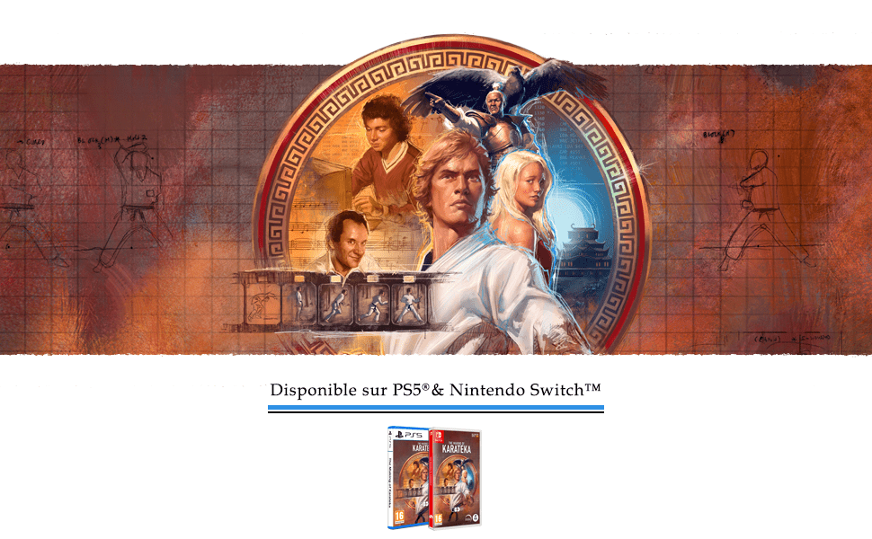 The Making of Karateka Nintendo Switch - Jeux Vidéo Physique - Clear River Games - Shop Just for Games