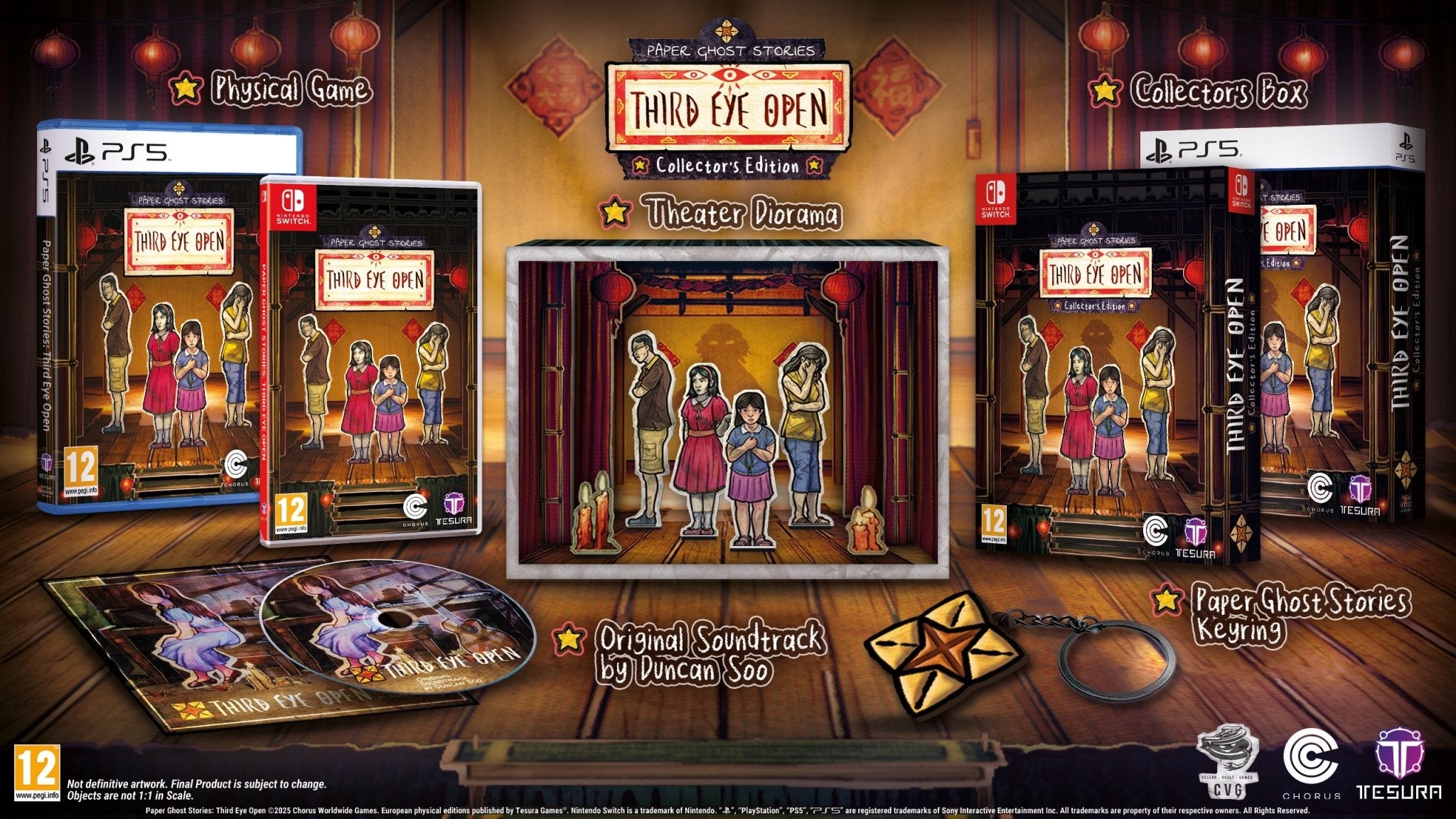 Paper Ghost Stories: Third Eye Open Collector's Edition Nintendo Switch - Jeux Vidéo Physique - TESURA - Shop Just for Games