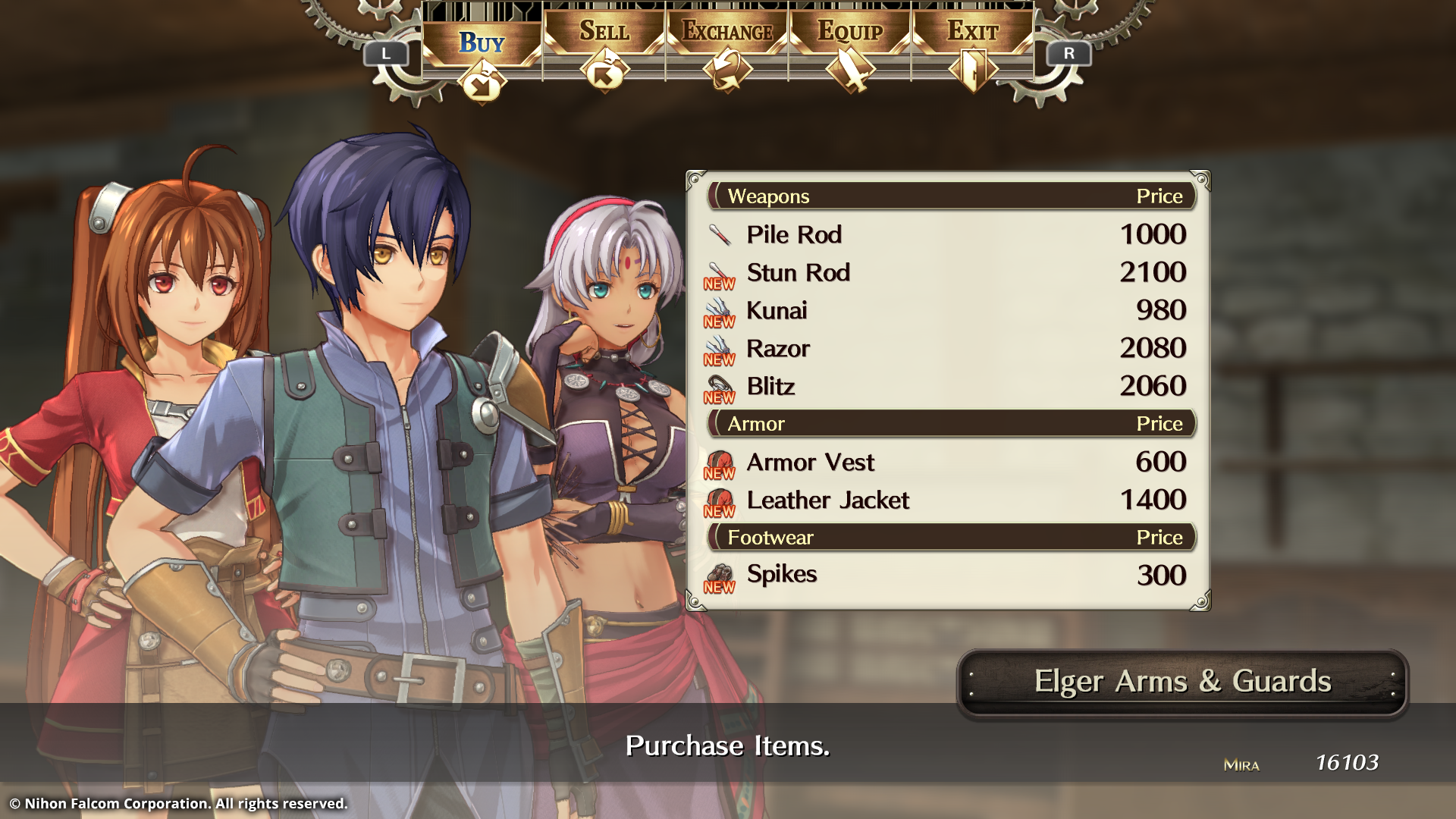 Trails in the Sky 1st Chapter SteelBook Edition SWITCH