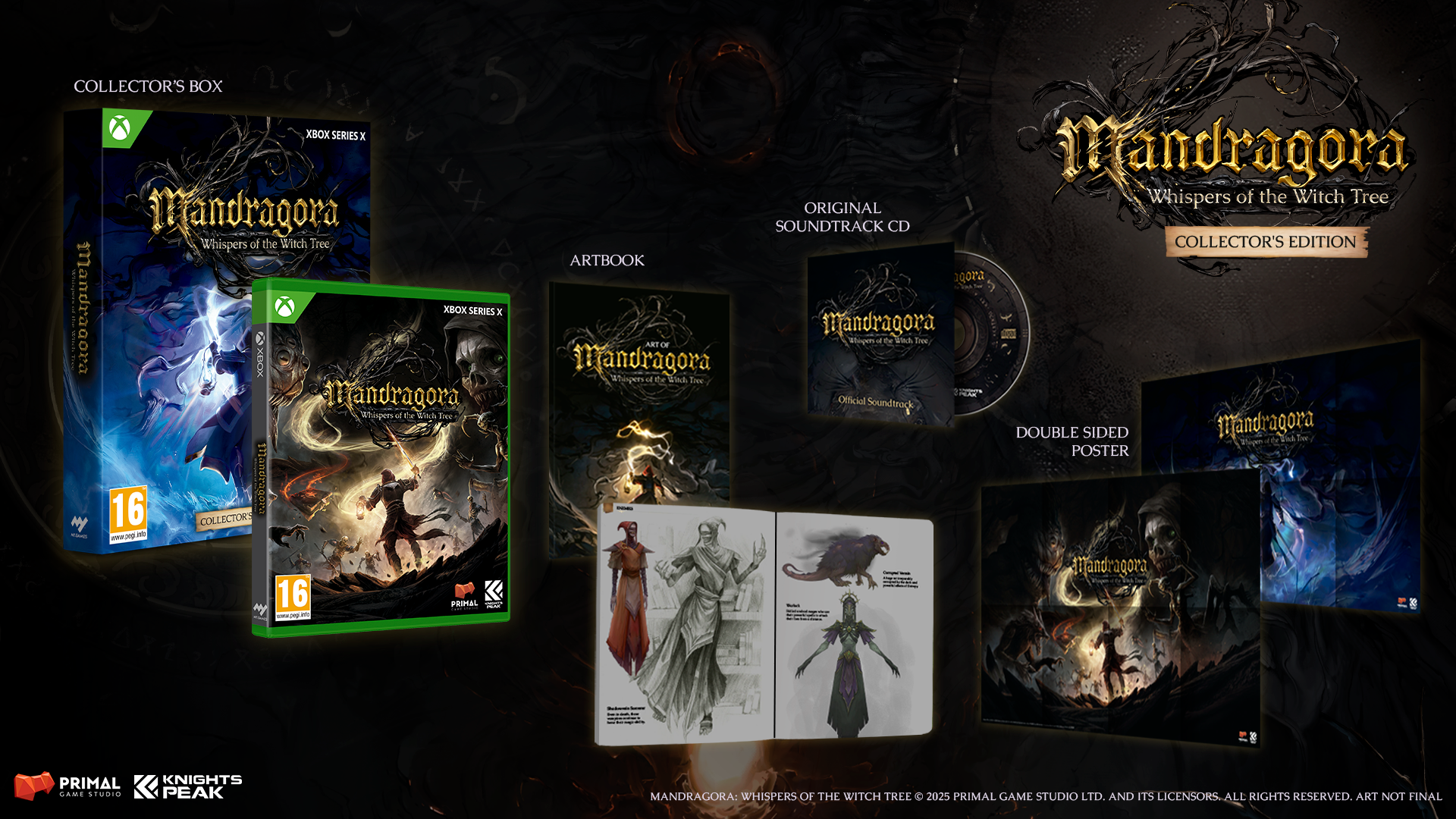 Mandragora Whispers of the Witch Tree Collector's Edition Xbox Series X / Xbox One