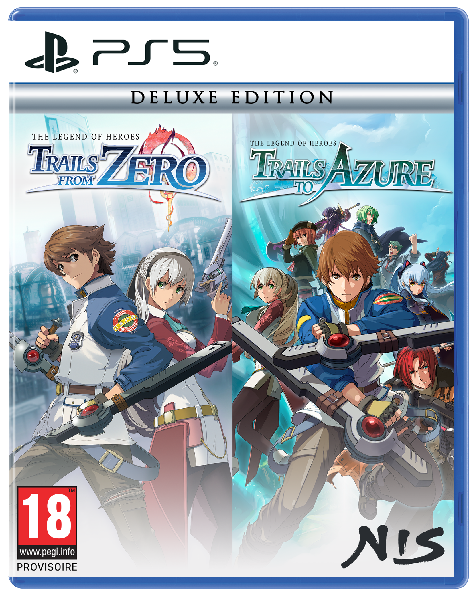 The Legends of Heroes: Trails from Zero + Trails to Azure Deluxe Edition PS5