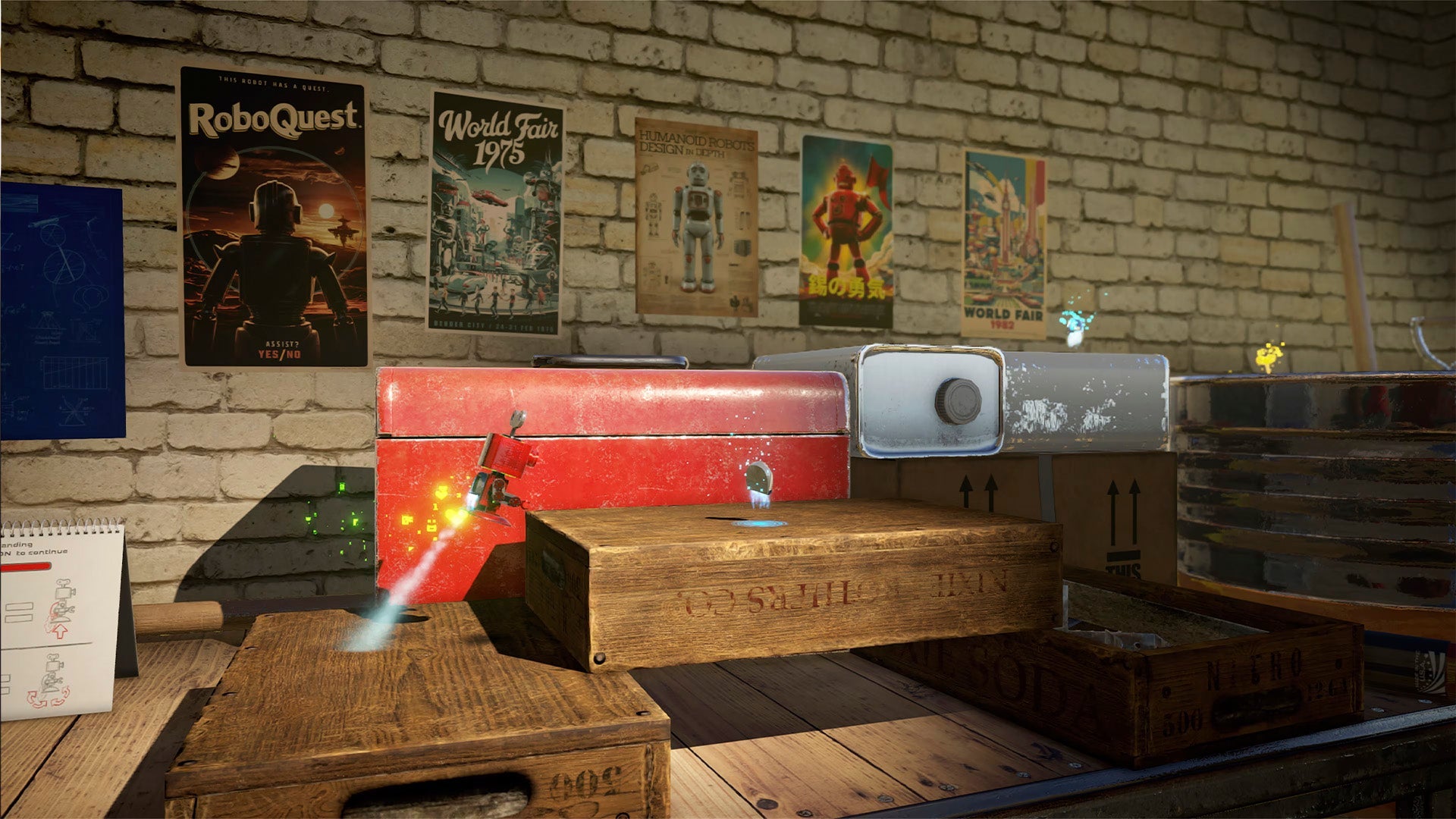 A - RED Walking Robot PS5 - Jeux Vidéo Physique - TESURA - Shop Just for Games