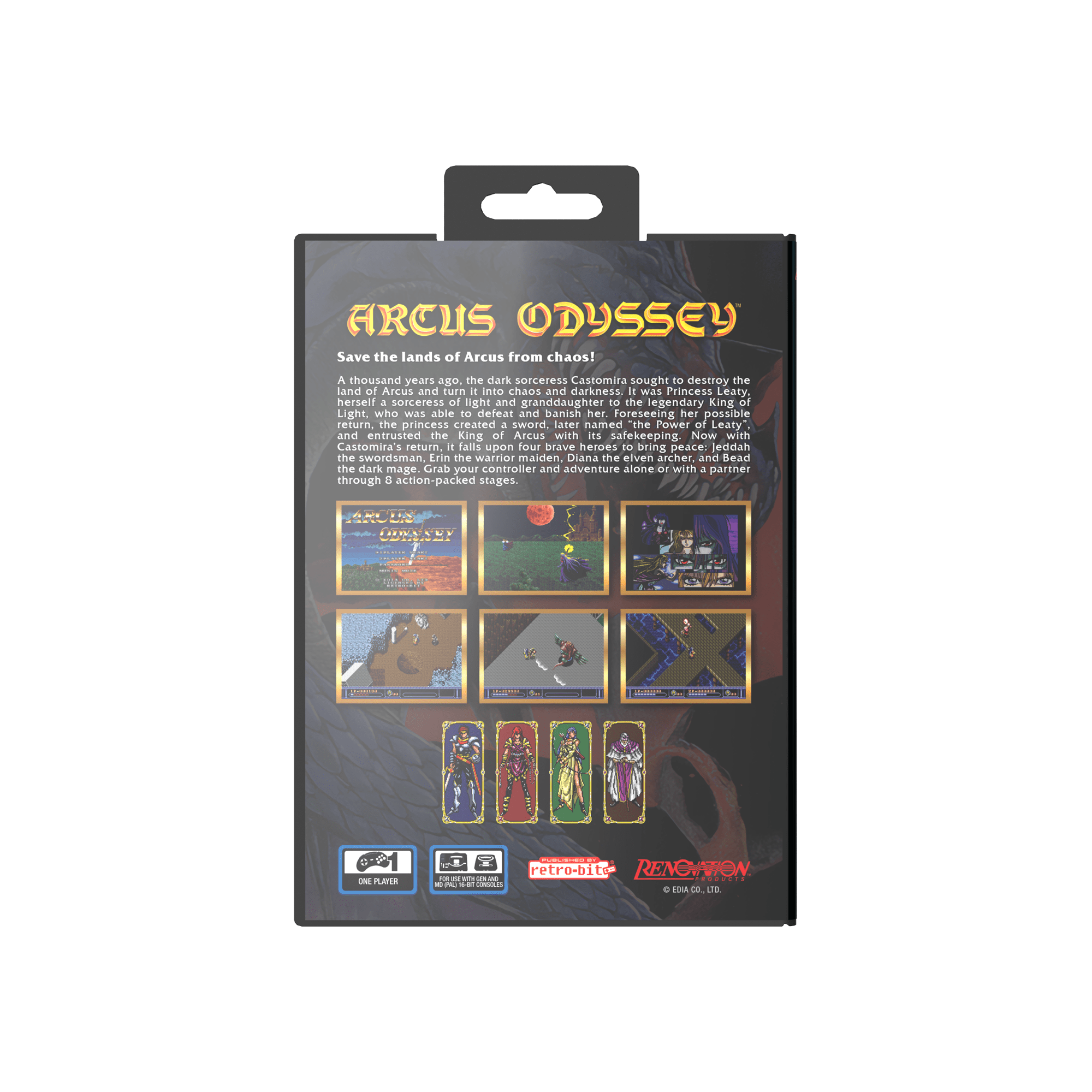 Arcus Odyssey Collector’s Edition - MEGA DRIVE / GENESIS - Retro - bit Publishing - Jeux Rétro - retro - bit - Shop Just for Games