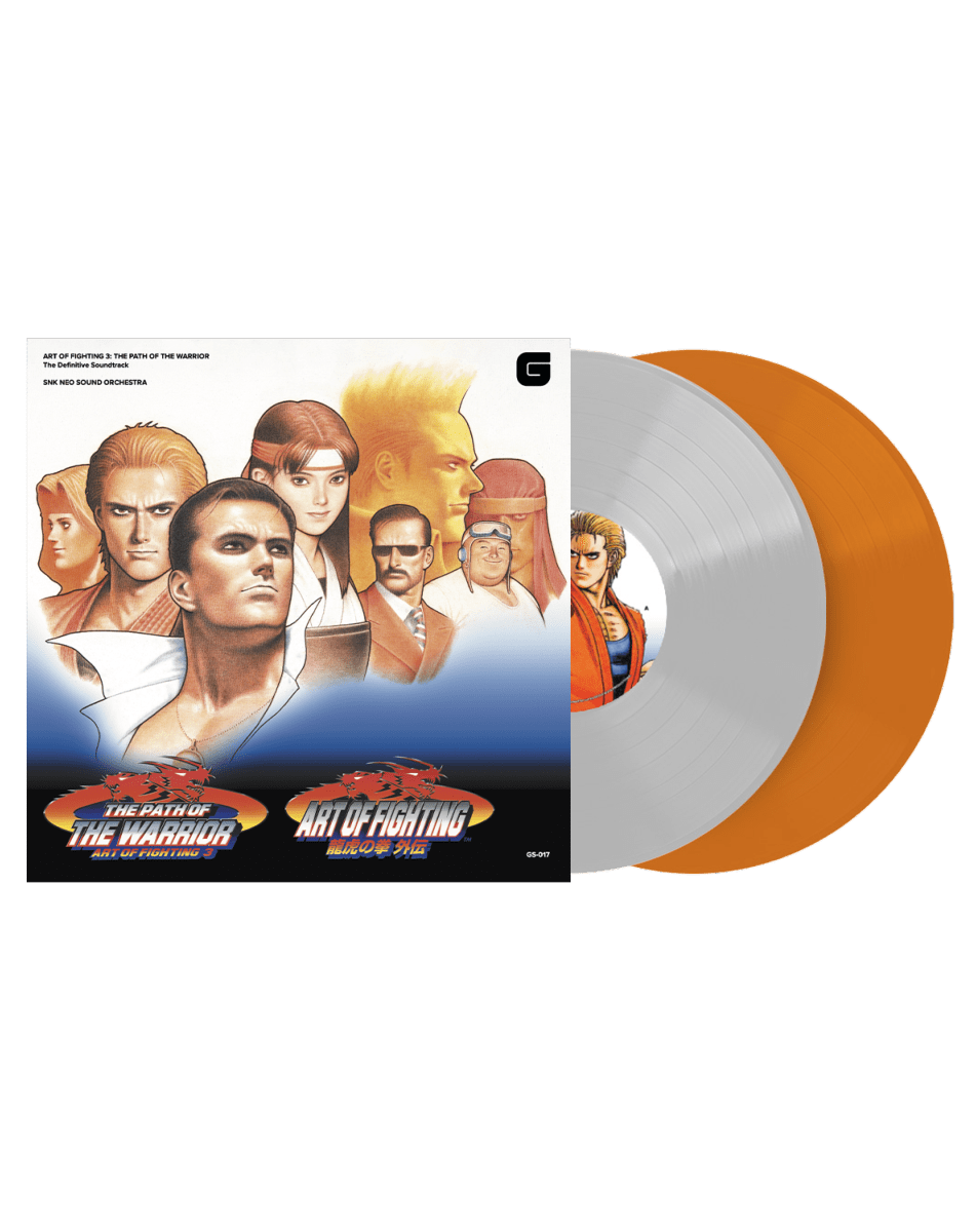 Art Of Fighting Volume 3 Vinyle Gris et Orange 2LP - Vinyles - Brave Wave - Shop Just for Games