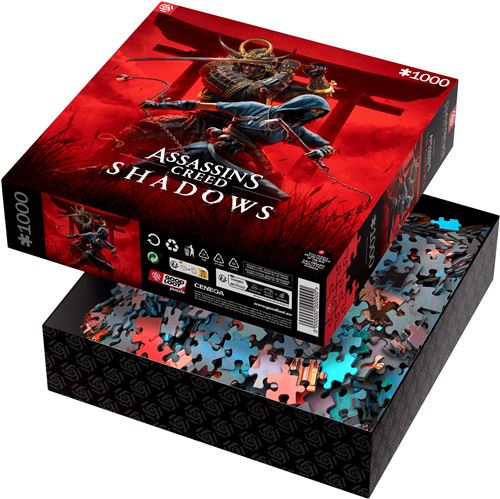 Assassin's Creed Shadows Naoe & Yasuke Puzzle 1000 pièces - Puzzles - CENEGA - Shop Just for Games