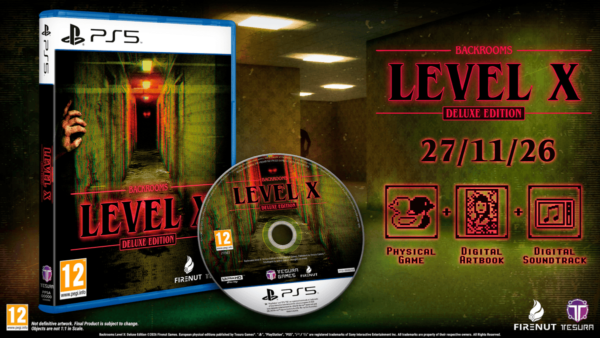 Backrooms Level X Deluxe Edition PS5 - Jeux Vidéo Physique - TESURA - Shop Just for Games