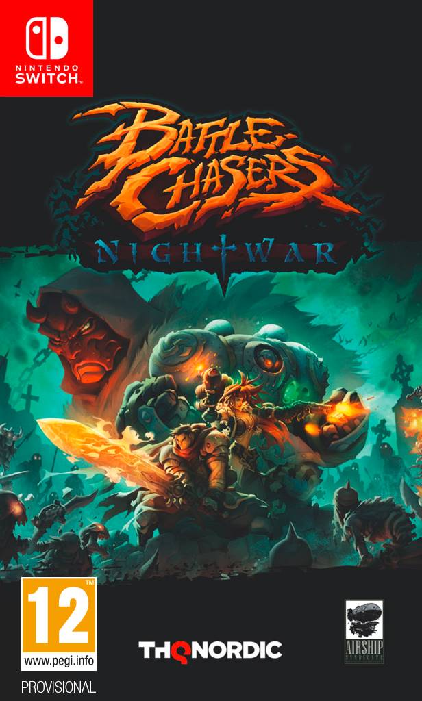 Battle Chasers : Nightwar SWITCH - Jeux Vidéo Physique - THQ NORDIC GAMES - Shop Just for Games