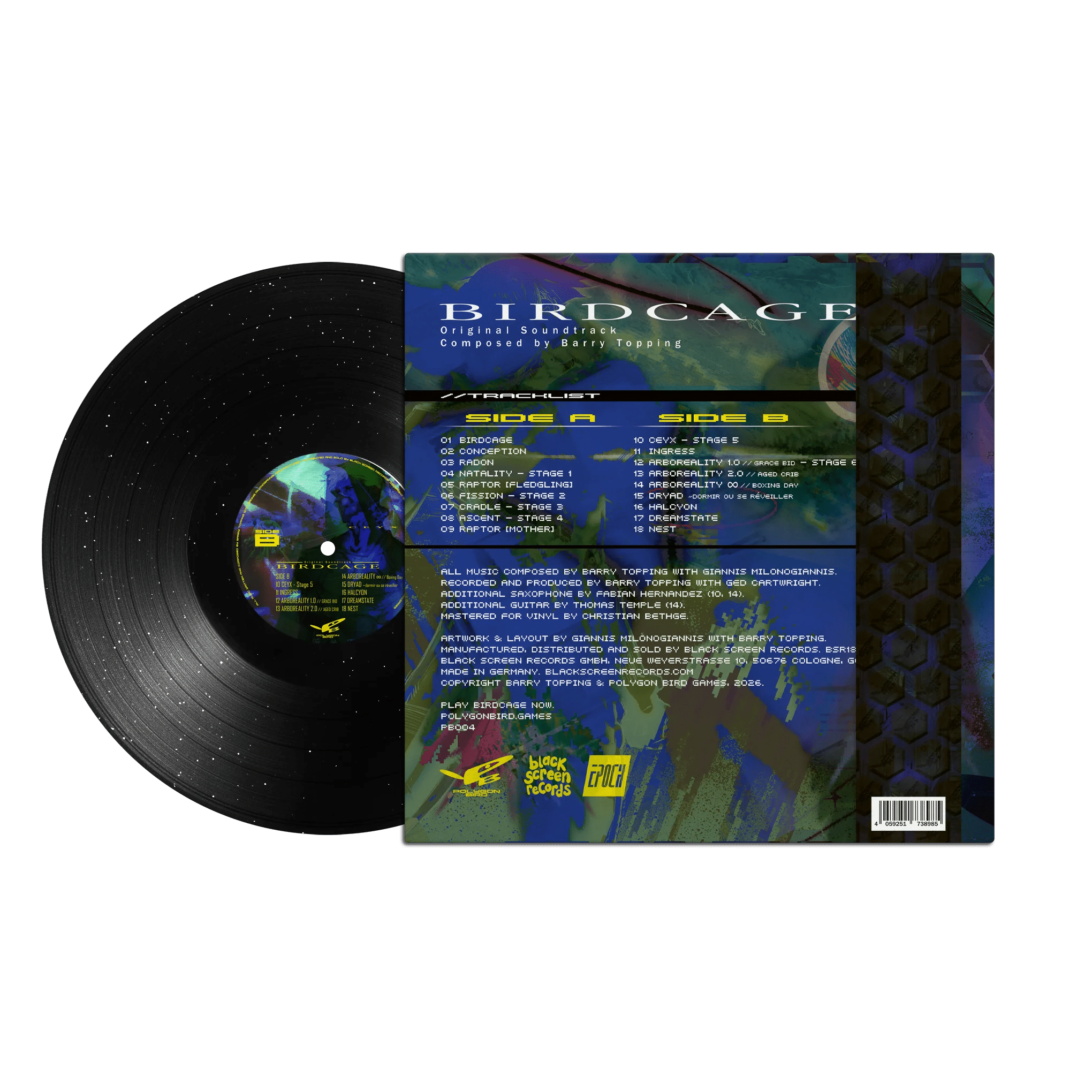 Birdcage Original Soundtrack 1LP - Vinyles - BIGWAX - Shop Just for Games