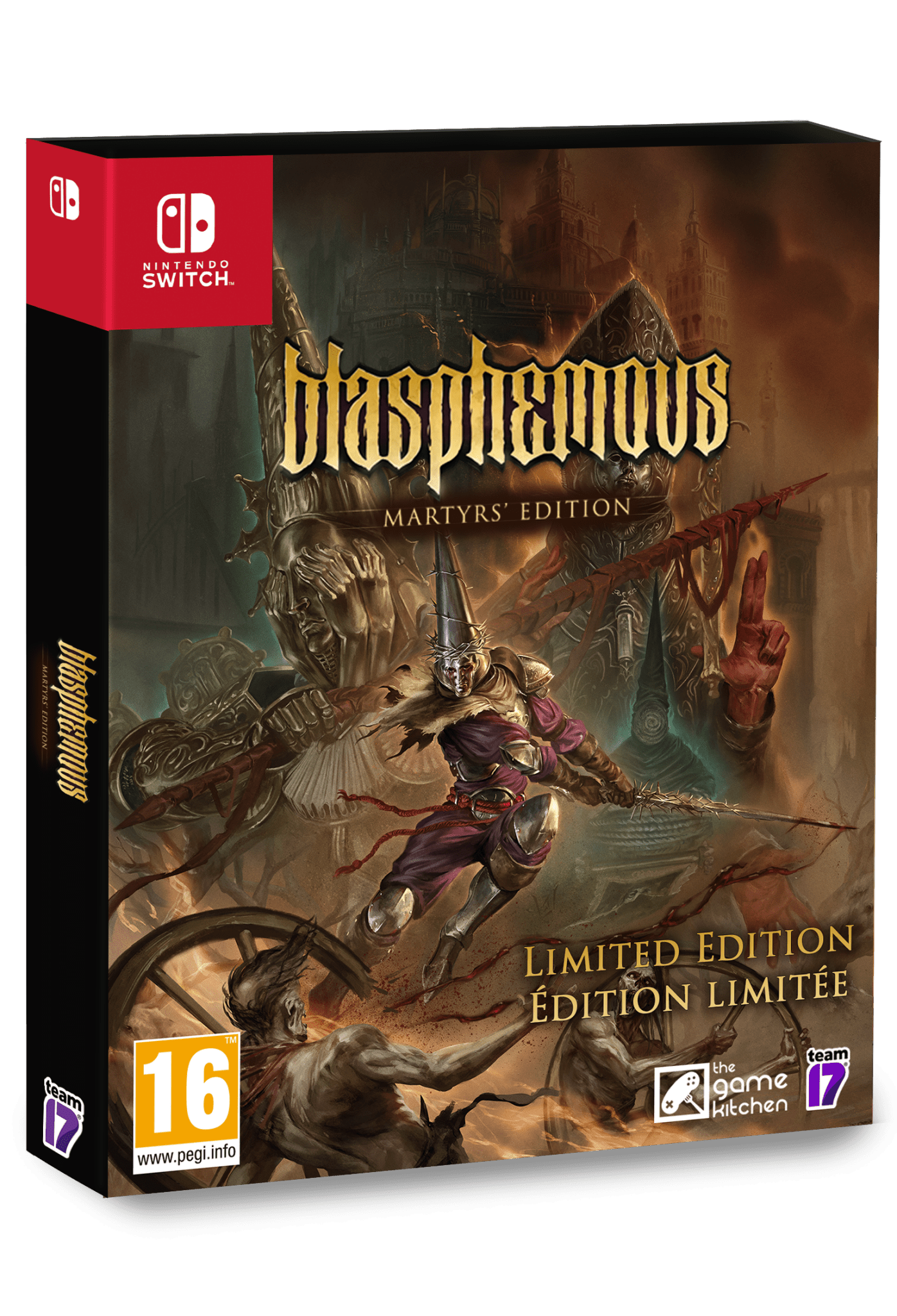 Blasphemous Martyr's Edition Nintendo Switch - Jeux Vidéo Physique - Astragon - Shop Just for Games