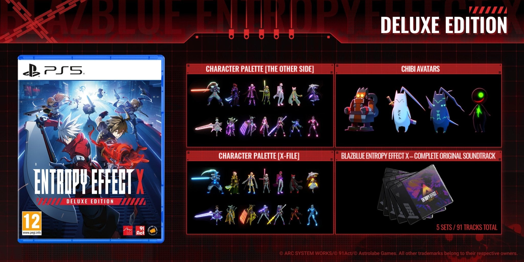Blazblue Entropy Effect X Deluxe Edition PS5 - Jeux Vidéo Physique - UIE - Shop Just for Games
