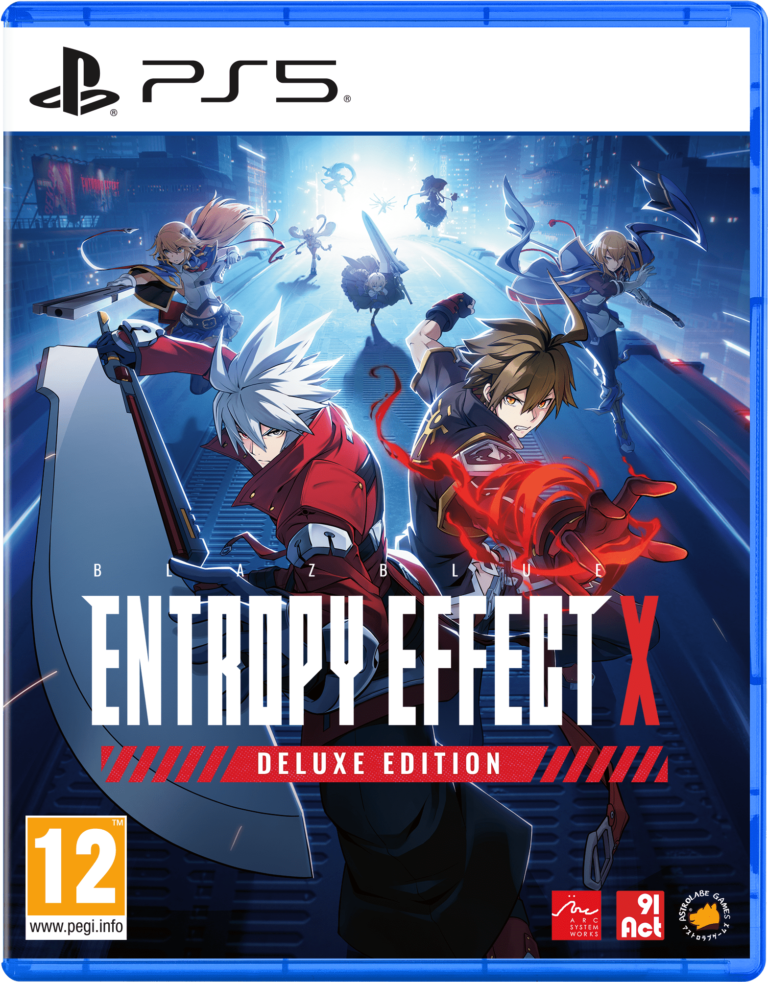 Blazblue Entropy Effect X Deluxe Edition PS5 - Jeux Vidéo Physique - UIE - Shop Just for Games