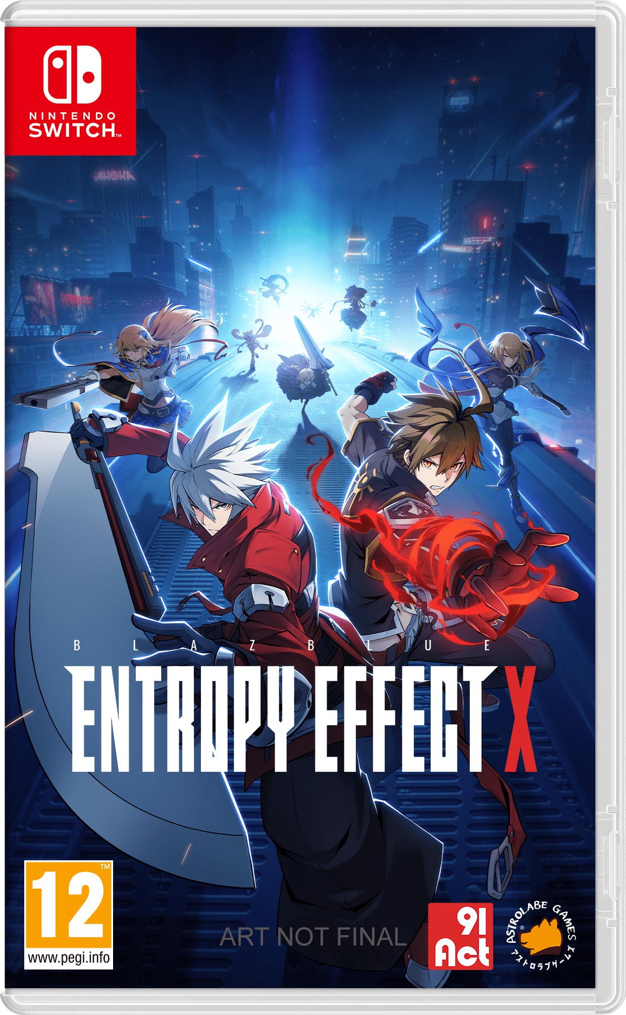 Blazblue Entropy Effect X Nintendo Switch - Jeux Vidéo Physique - UIE - Shop Just for Games