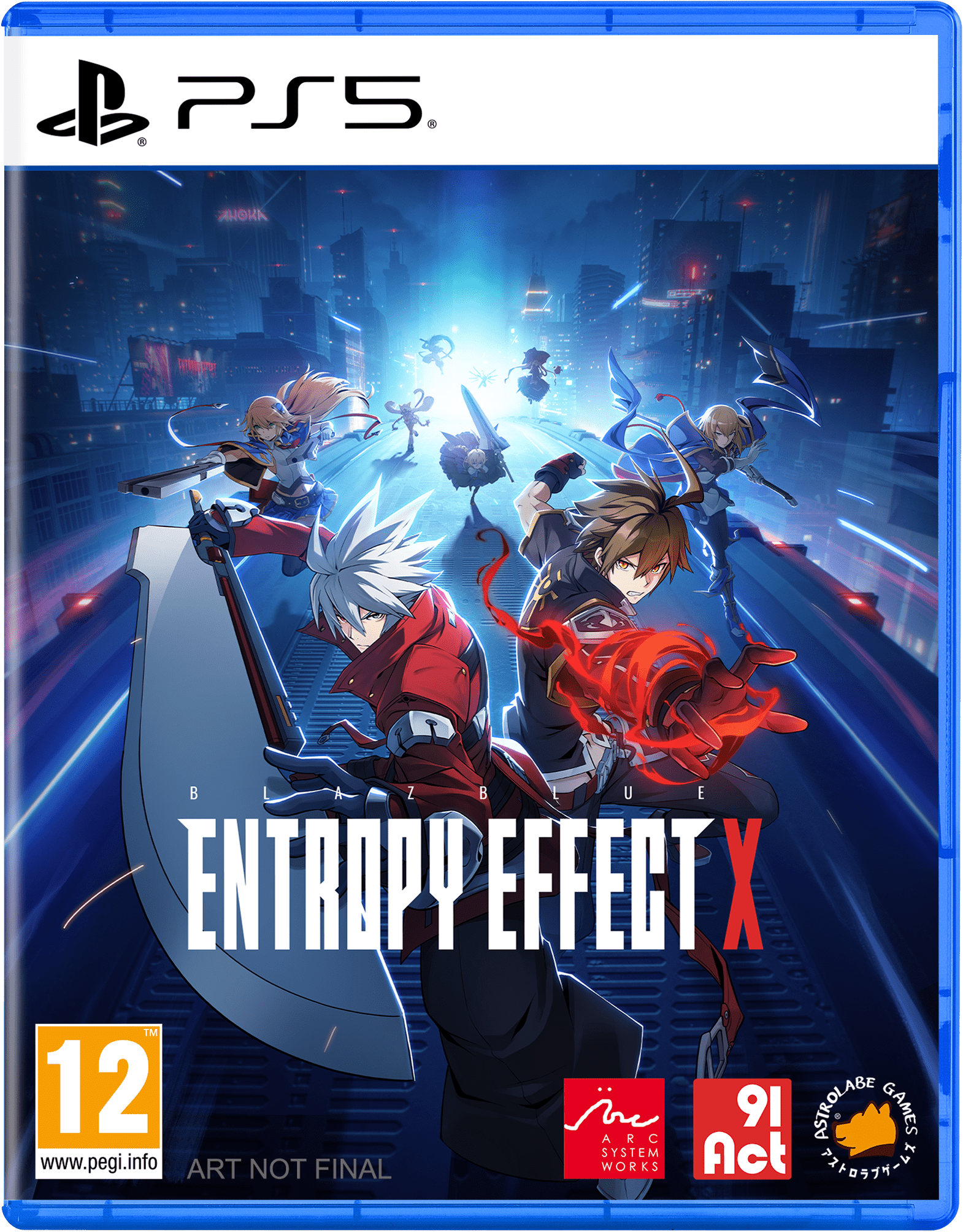 Blazblue Entropy Effect X PS5 - Jeux Vidéo Physique - UIE - Shop Just for Games
