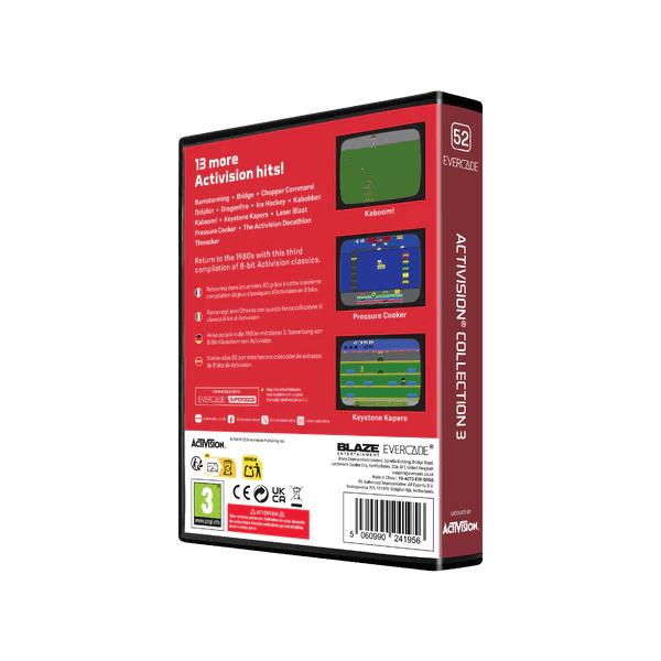 Blaze Evercade - Activision Collection 3 - Cartouche n°52 - Jeux Rétro - Evercade - Shop Just for Games