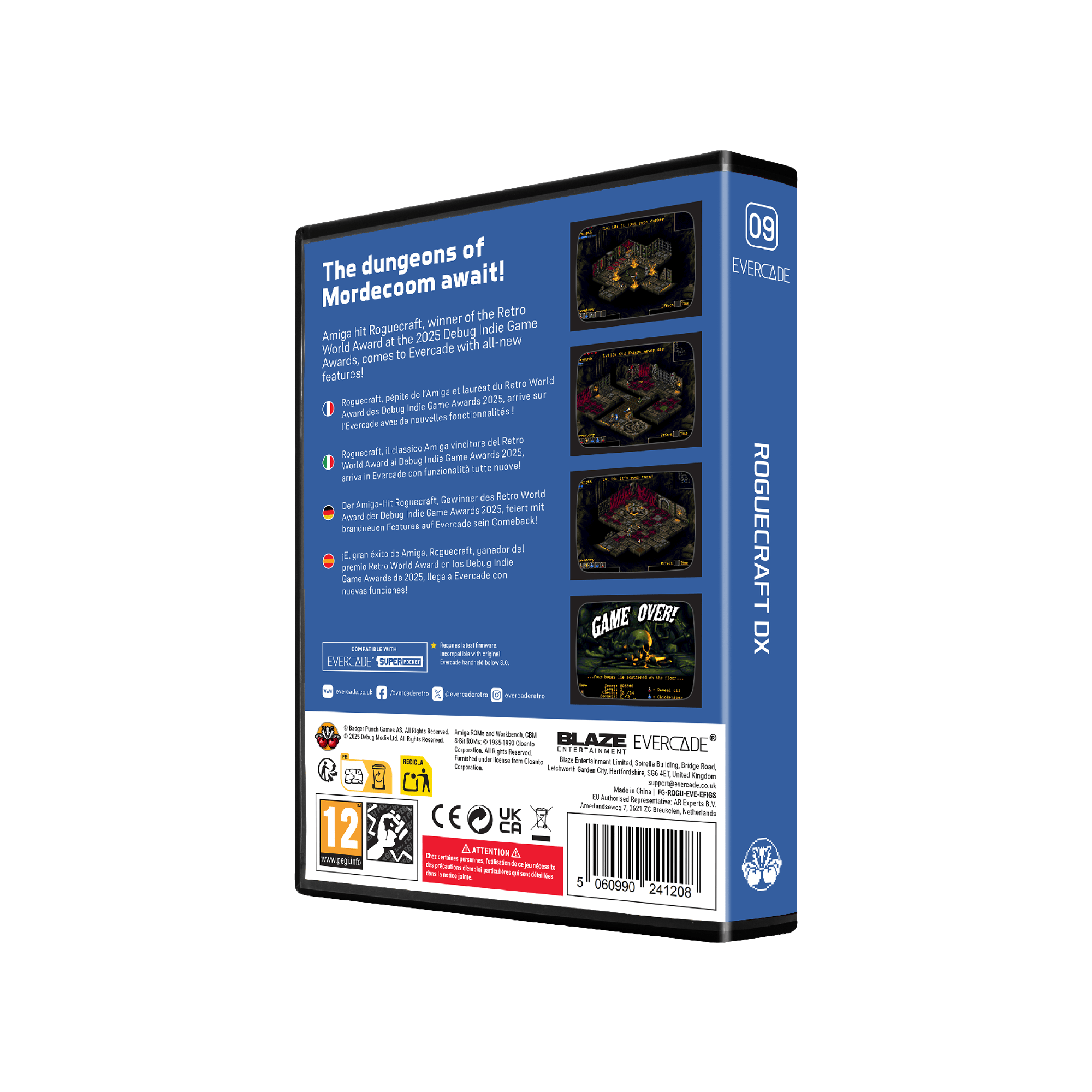 Blaze Evercade - Roguecraft DX - Cartouche Evercade n°09 "Home Computer" - Jeux Rétro - Evercade - Shop Just for Games