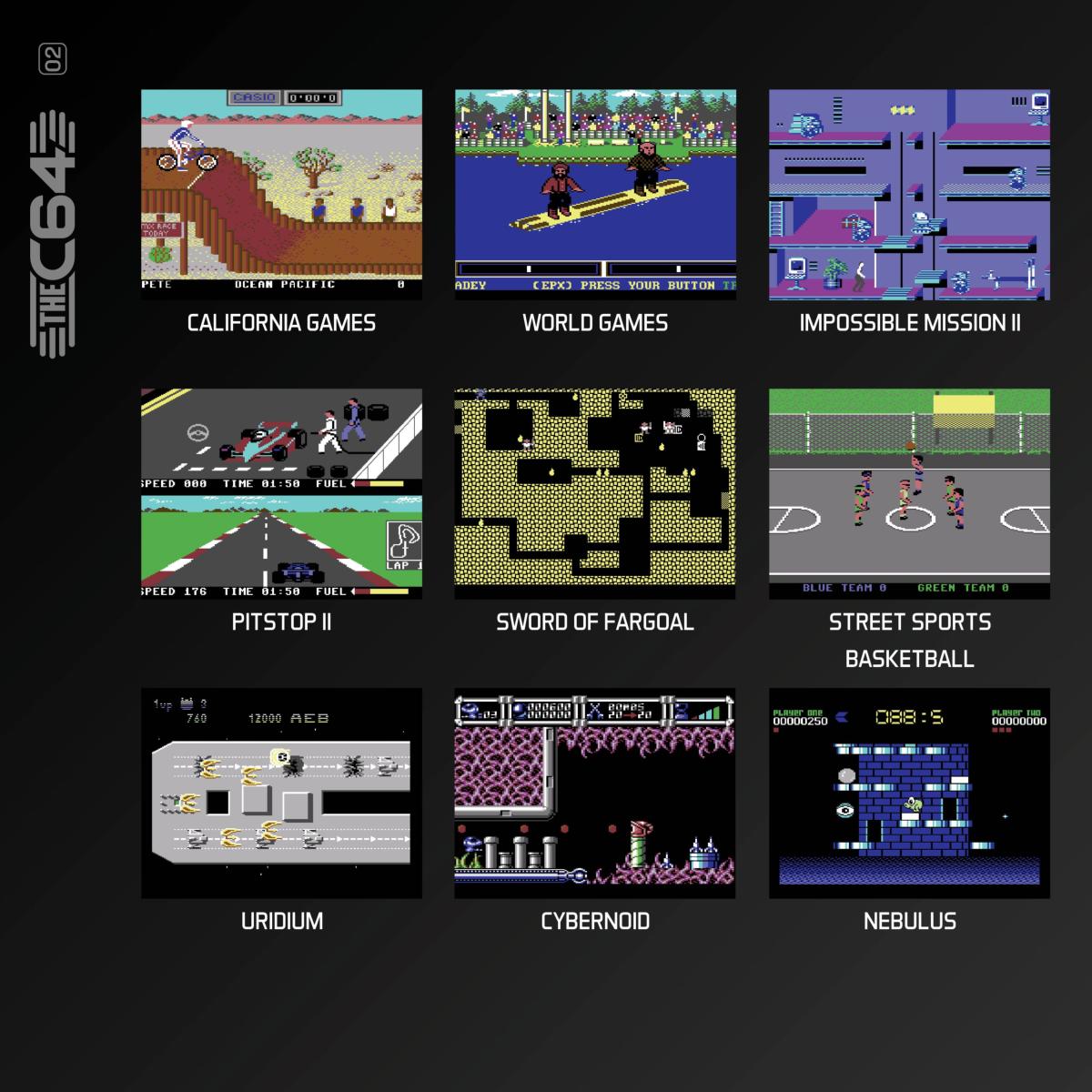 Blaze Evercade - The C64 Collection 2 - Cartouche n° 02 "Home Computers" - Jeux Rétro - Evercade - Shop Just for Games